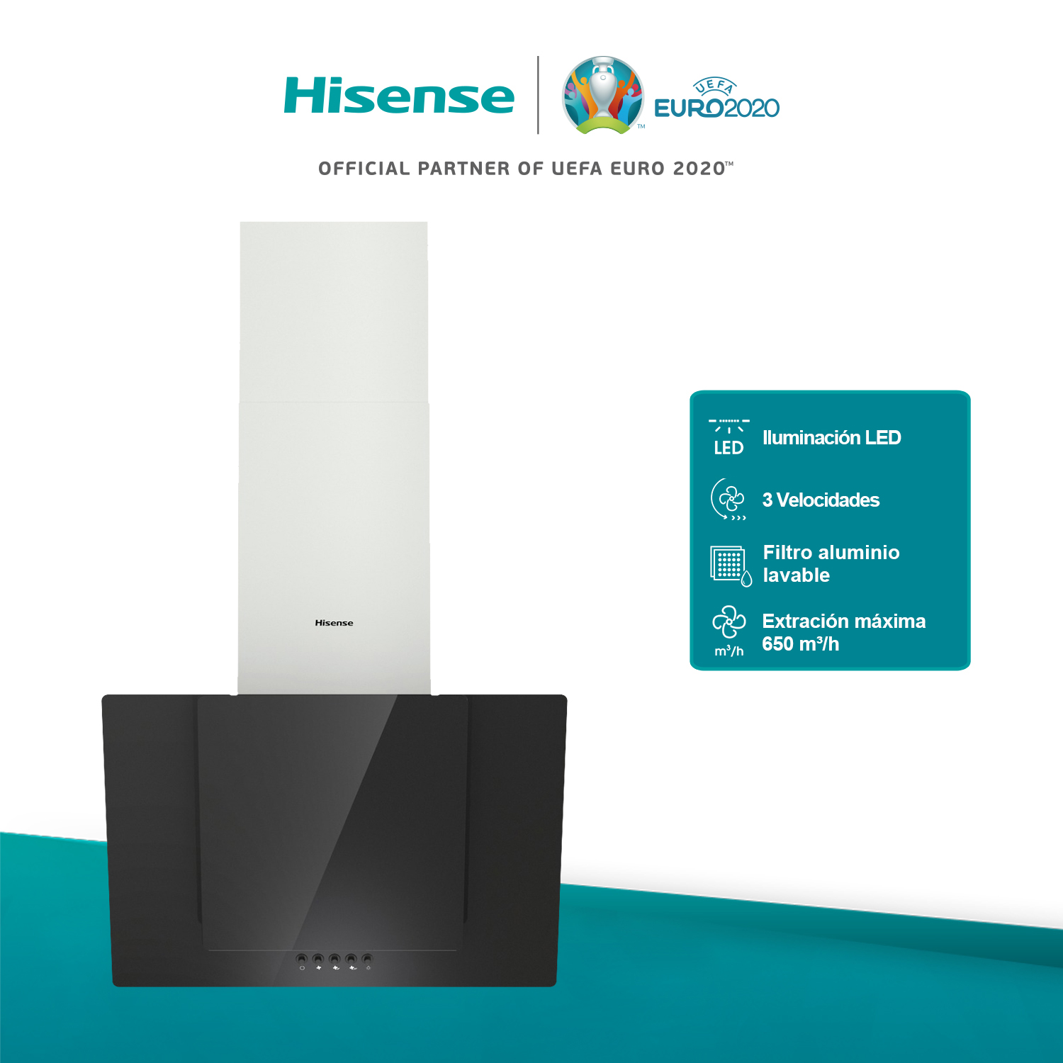 Hisense - Exaustor CH6IN6BXBG