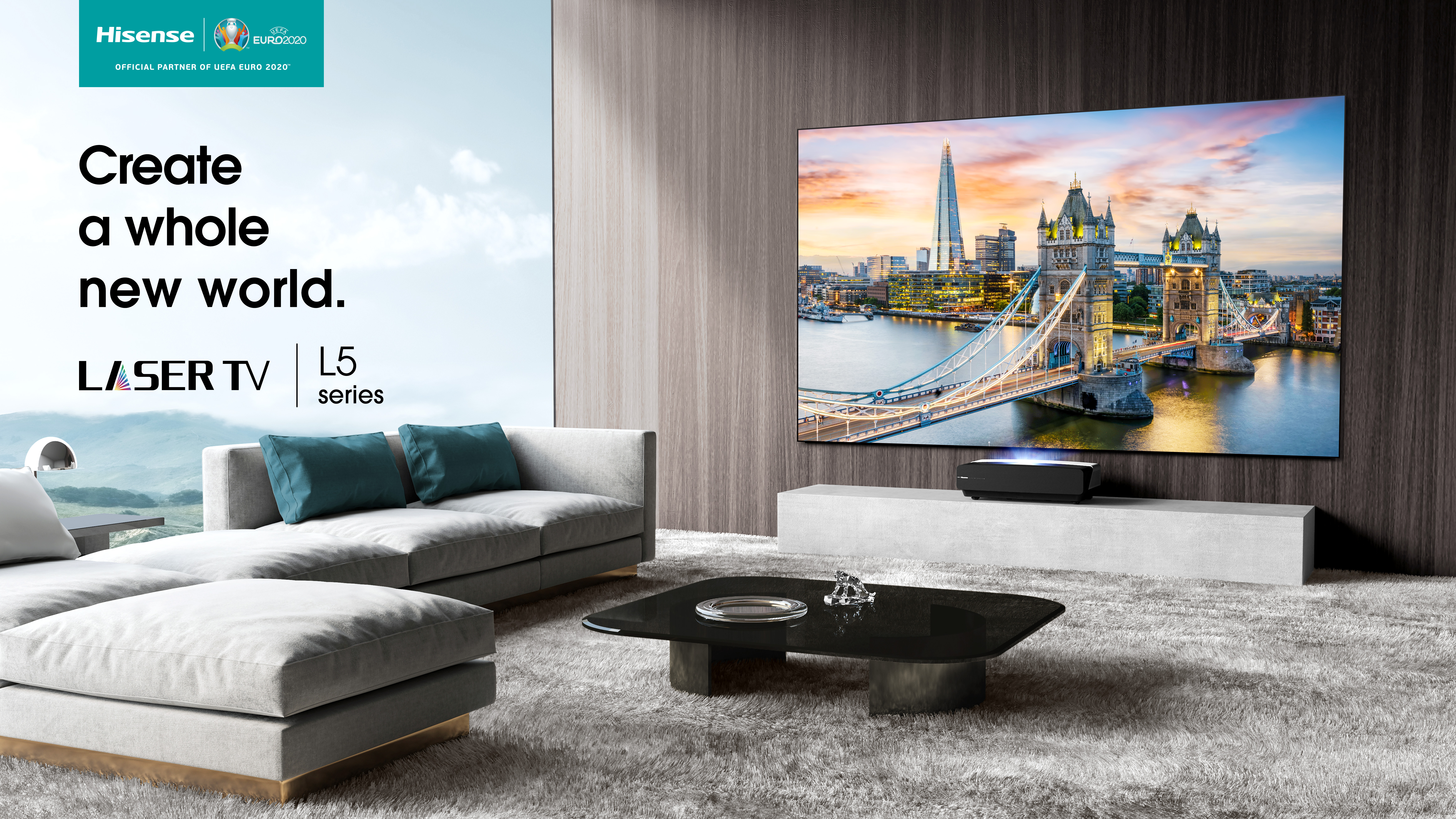 Hisense - Laser TV 100L5F-B12