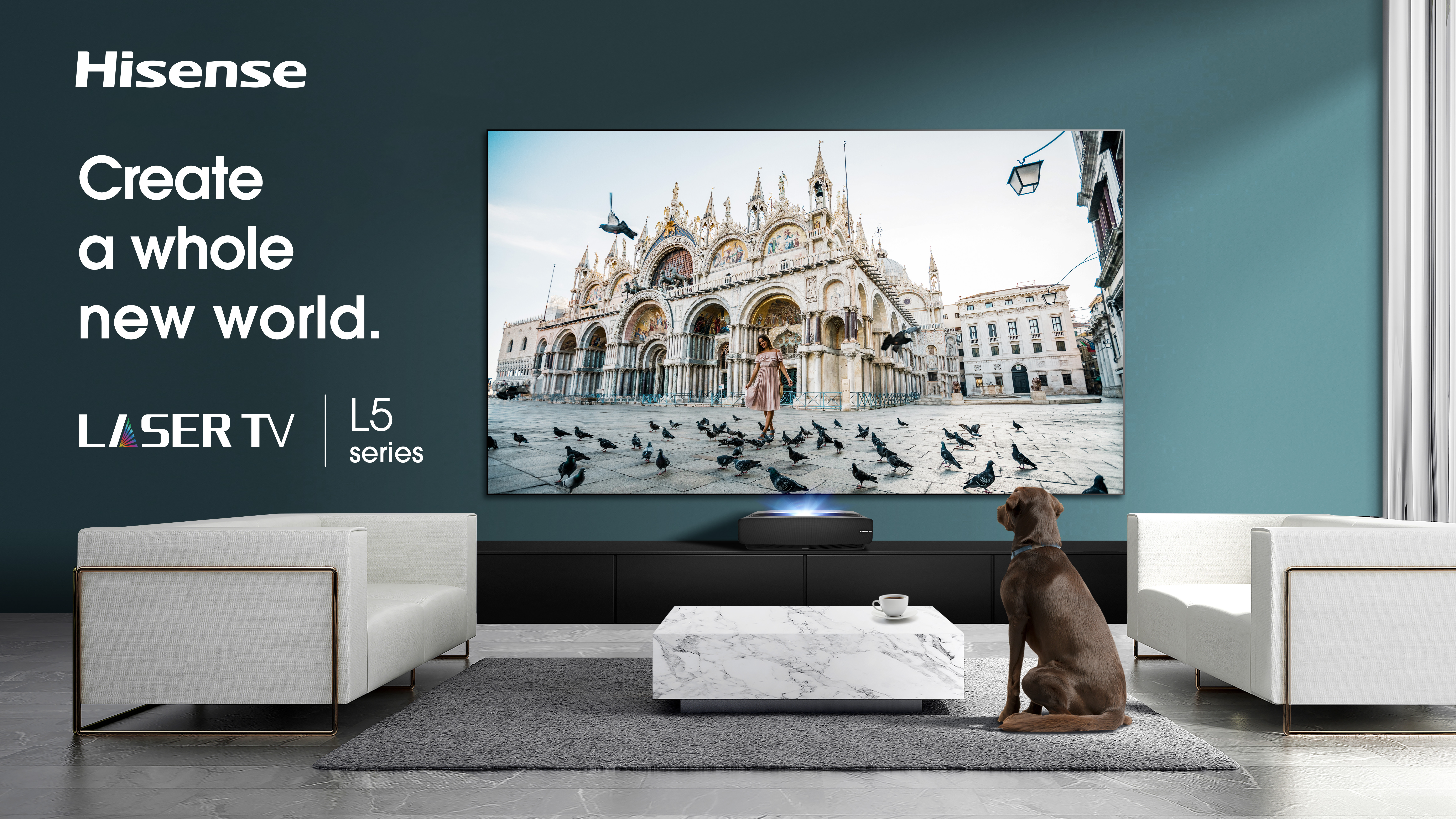 Hisense - Laser TV 100L5F-B12