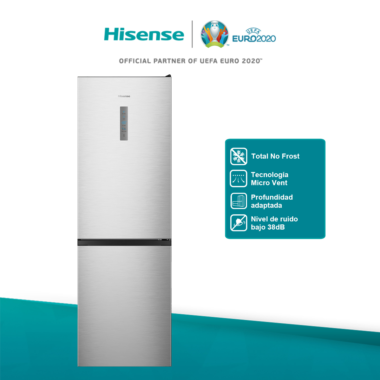 Hisense - Frigorífico Combi RB390N4BC2