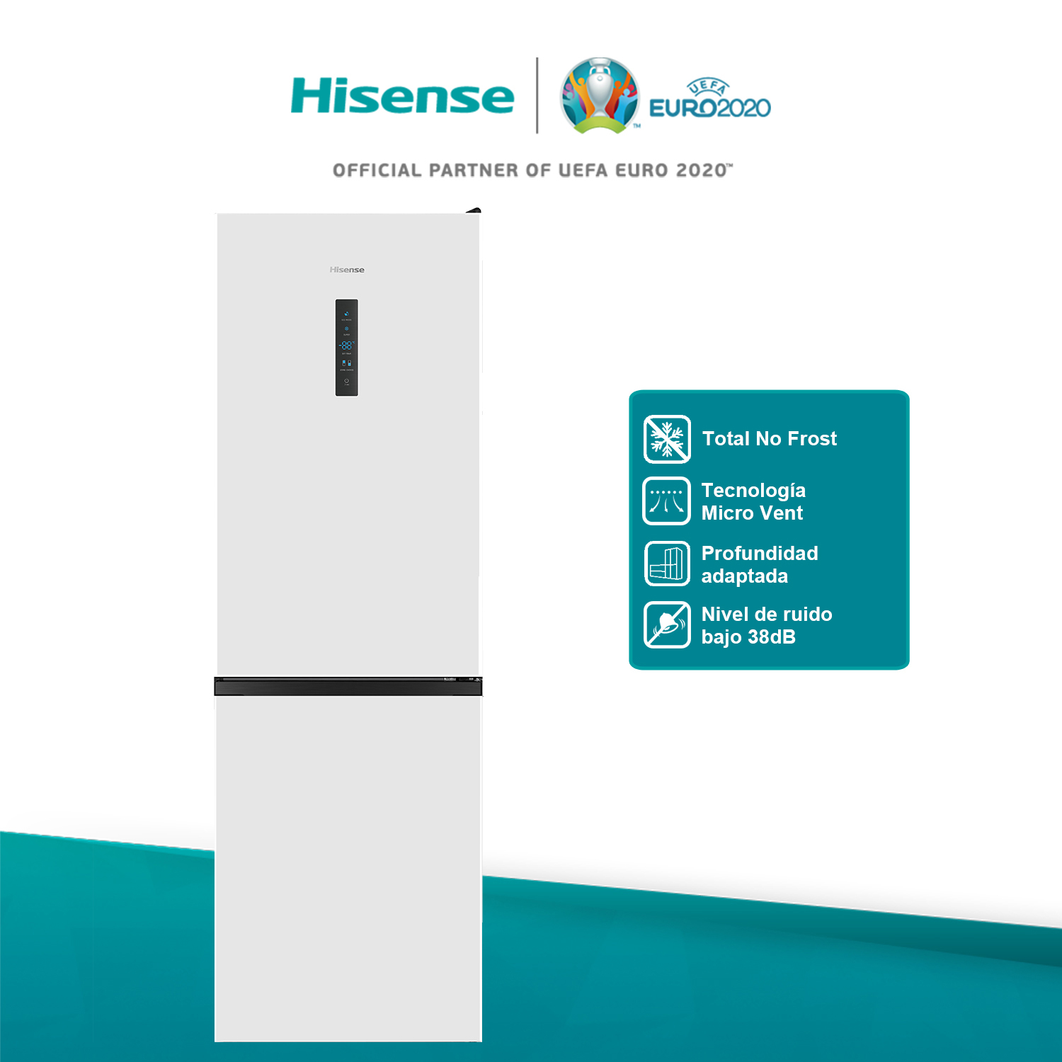 Hisense - Frigorífico Combi RB390N4BW2