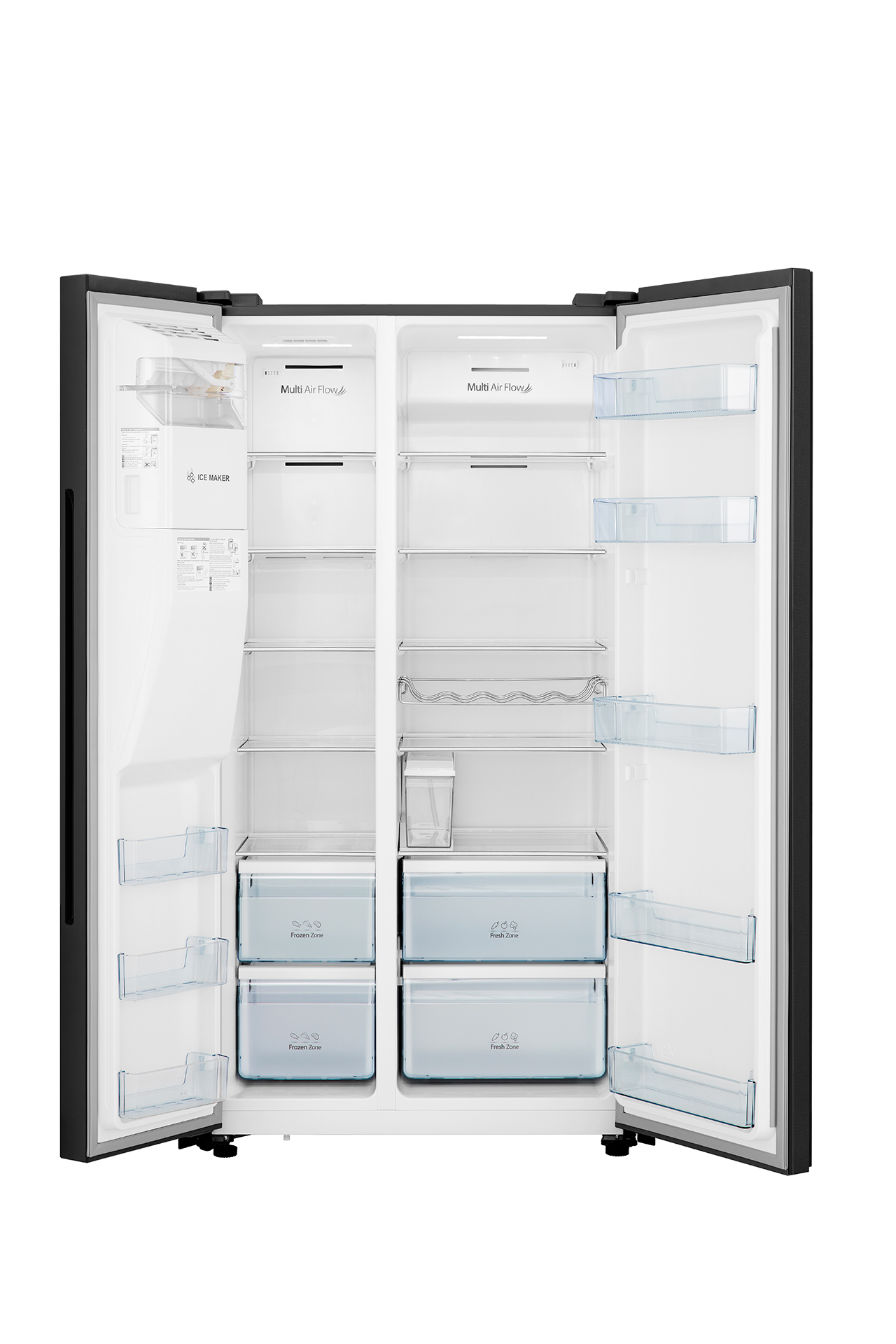 Hisense - Frigorífico Side by Side RS694N4GBE