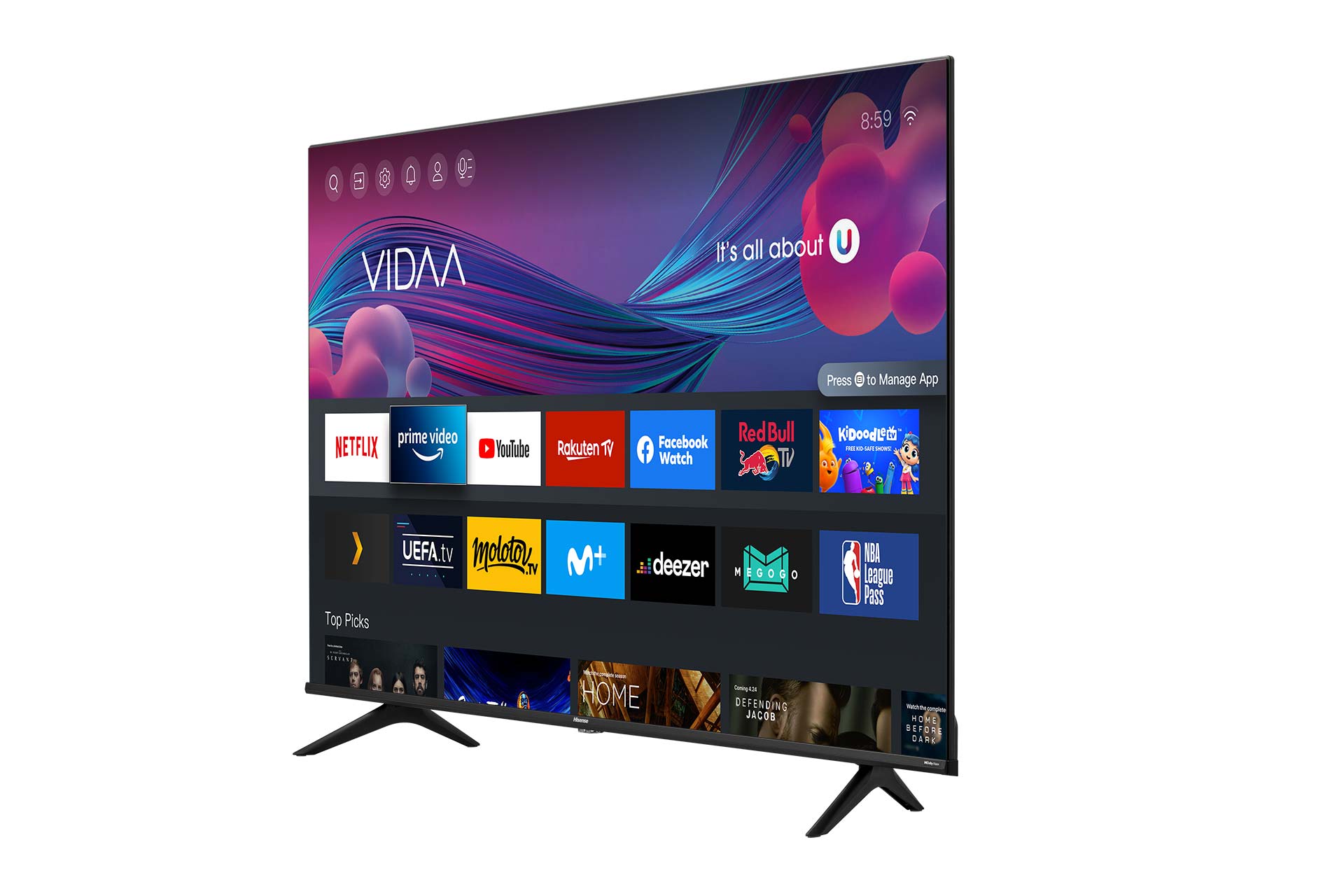 Hisense - UHD TV 75A6G 75″