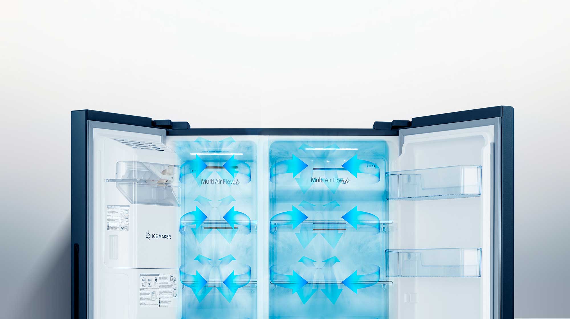 frigorífico con Multi Air Flow Hisense