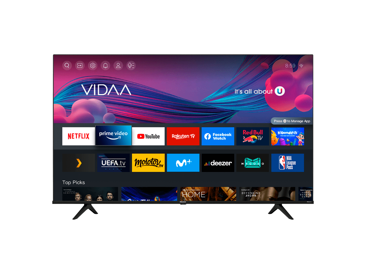 Hisense - UHD Smart TV 58A6BG