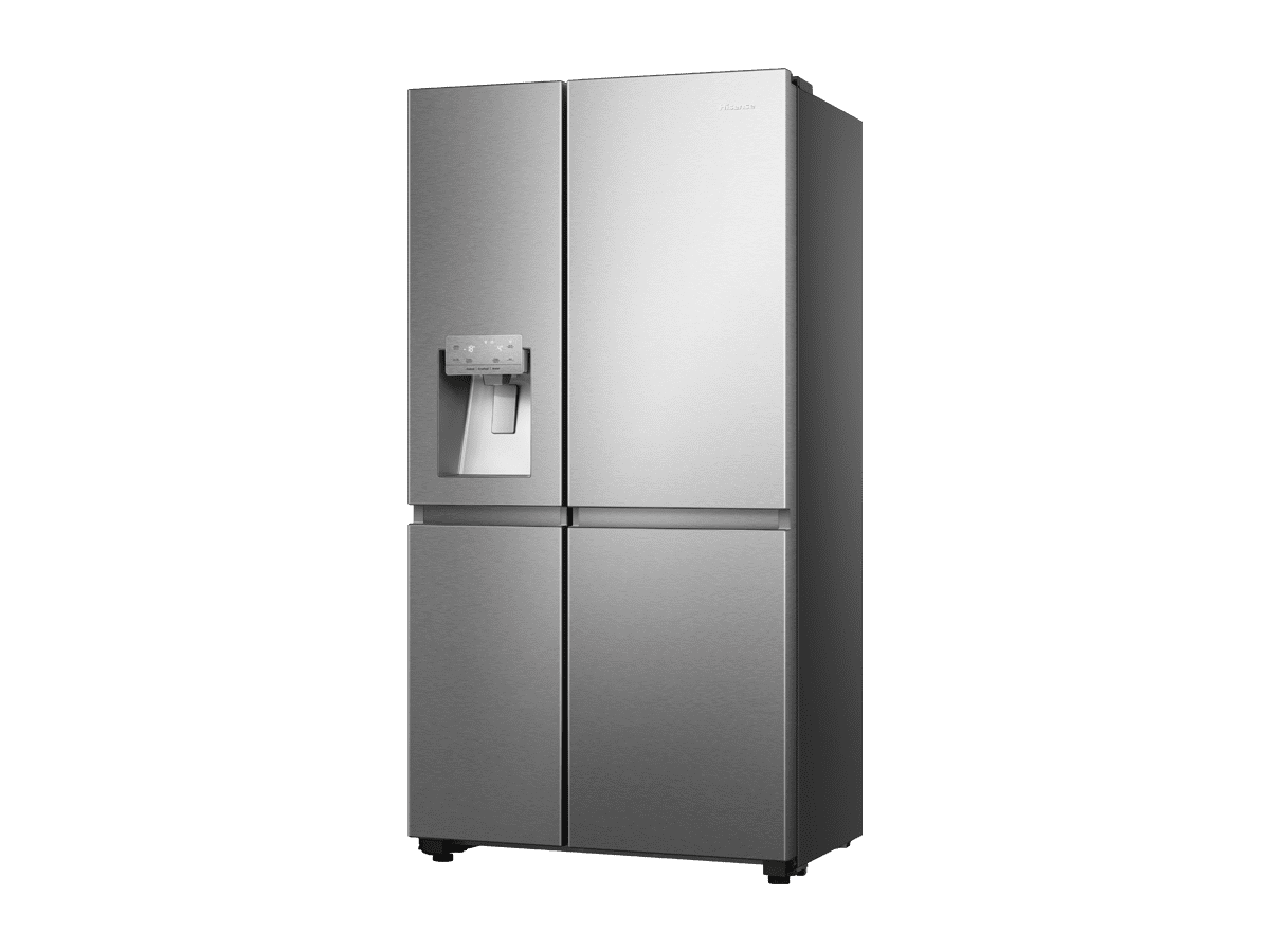 Hisense - RS818N4TIE – Frigorífico Americano Side By Side, Classe E, 632L