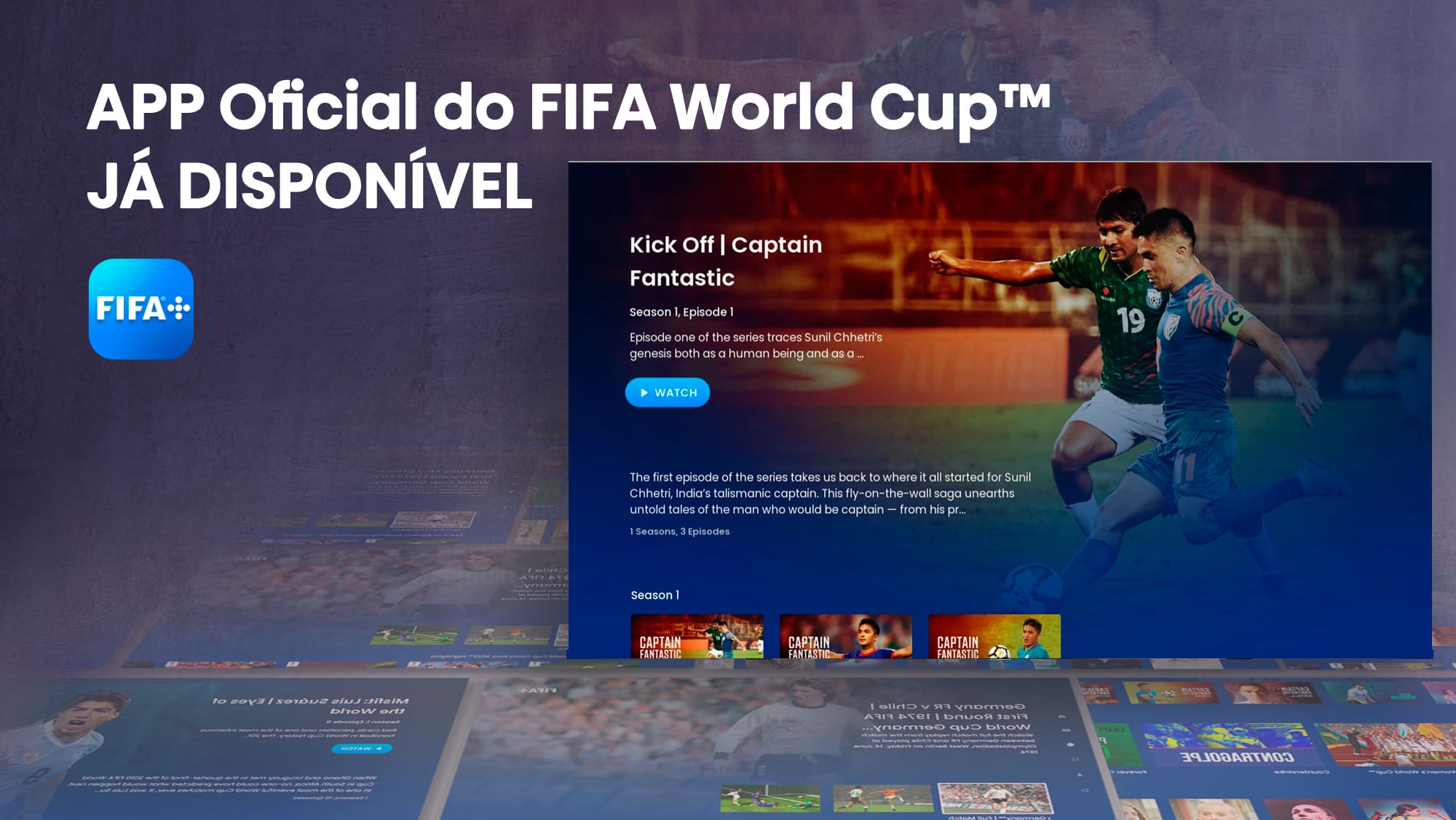 App FIFA+ feature portugués