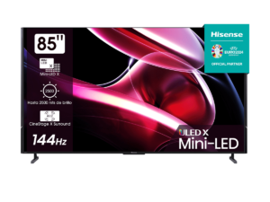 Hisense Mini LED Televisor 85" UXKQ, Sonido multicanal, Dolby Vision