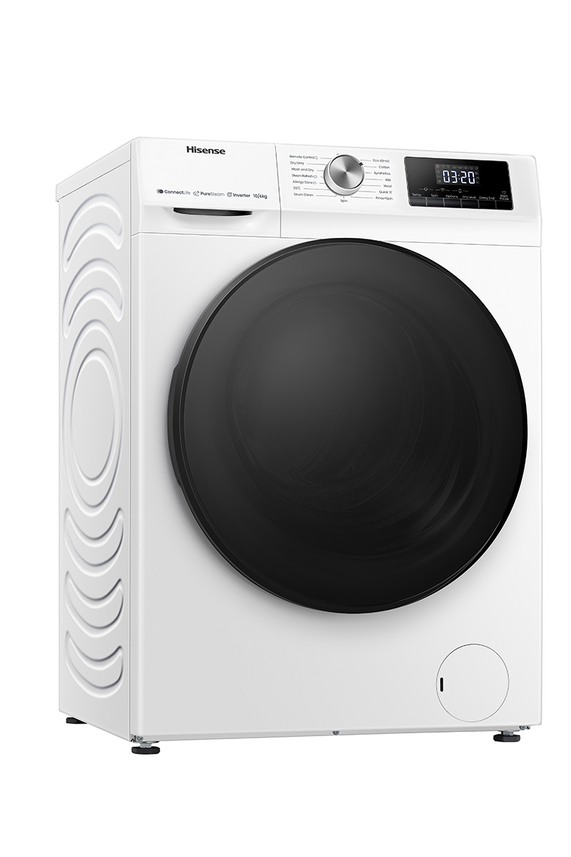 Hisense - WF5S1045BW – Máquina de Lavar Roupa Serie 5S, 10,5Kg , Classe A