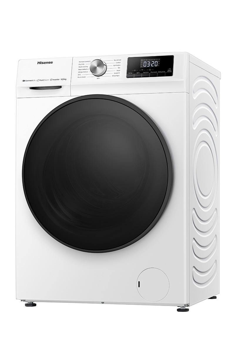 Hisense - WF5S1045BW – Máquina de Lavar Roupa Serie 5S, 10,5Kg , Classe A