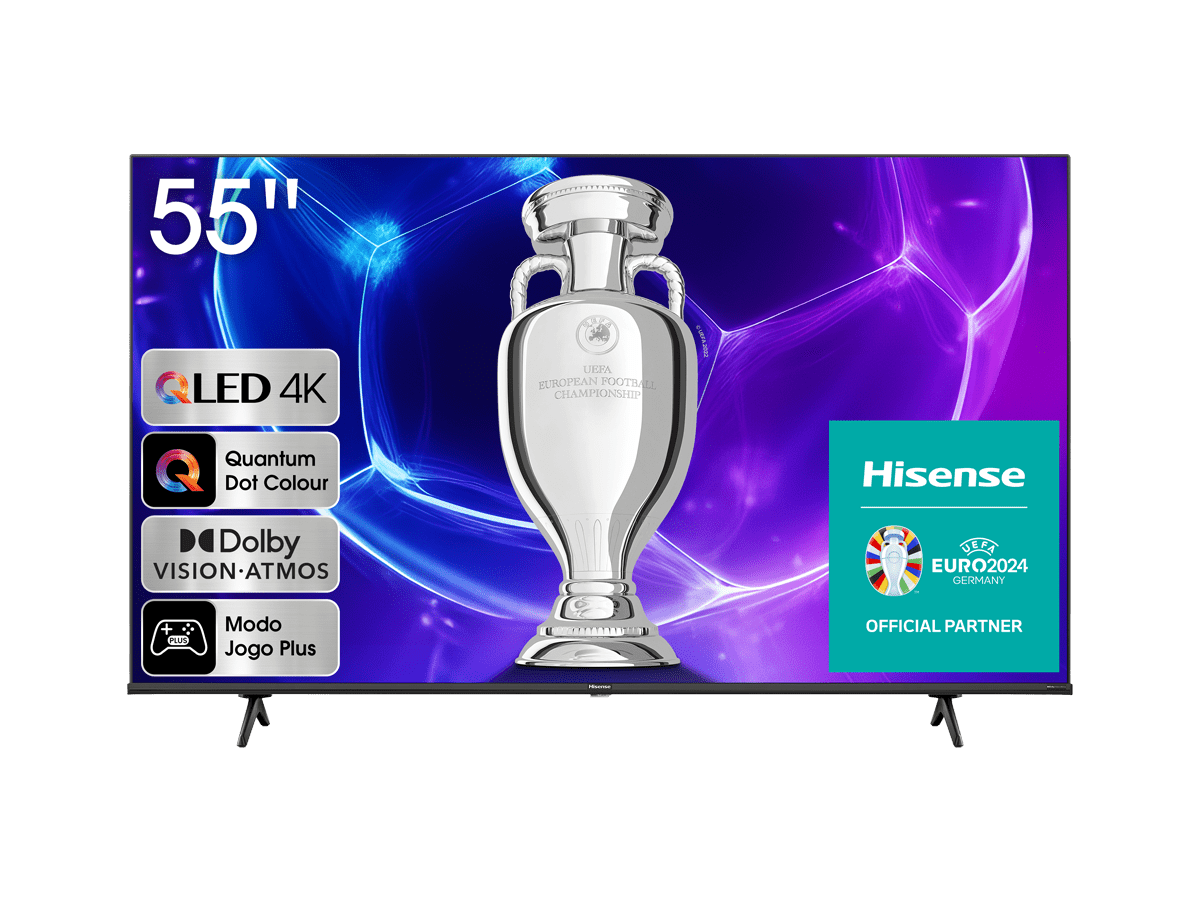 Hisense - QLED TV 55E7KQ, Smart TV 55