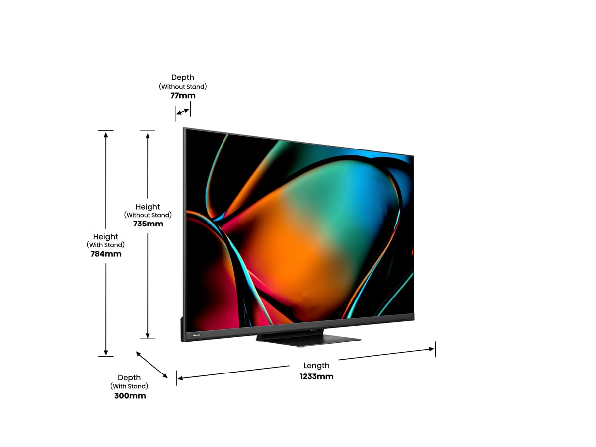 Hisense - Mini LED TV 55U8KQ