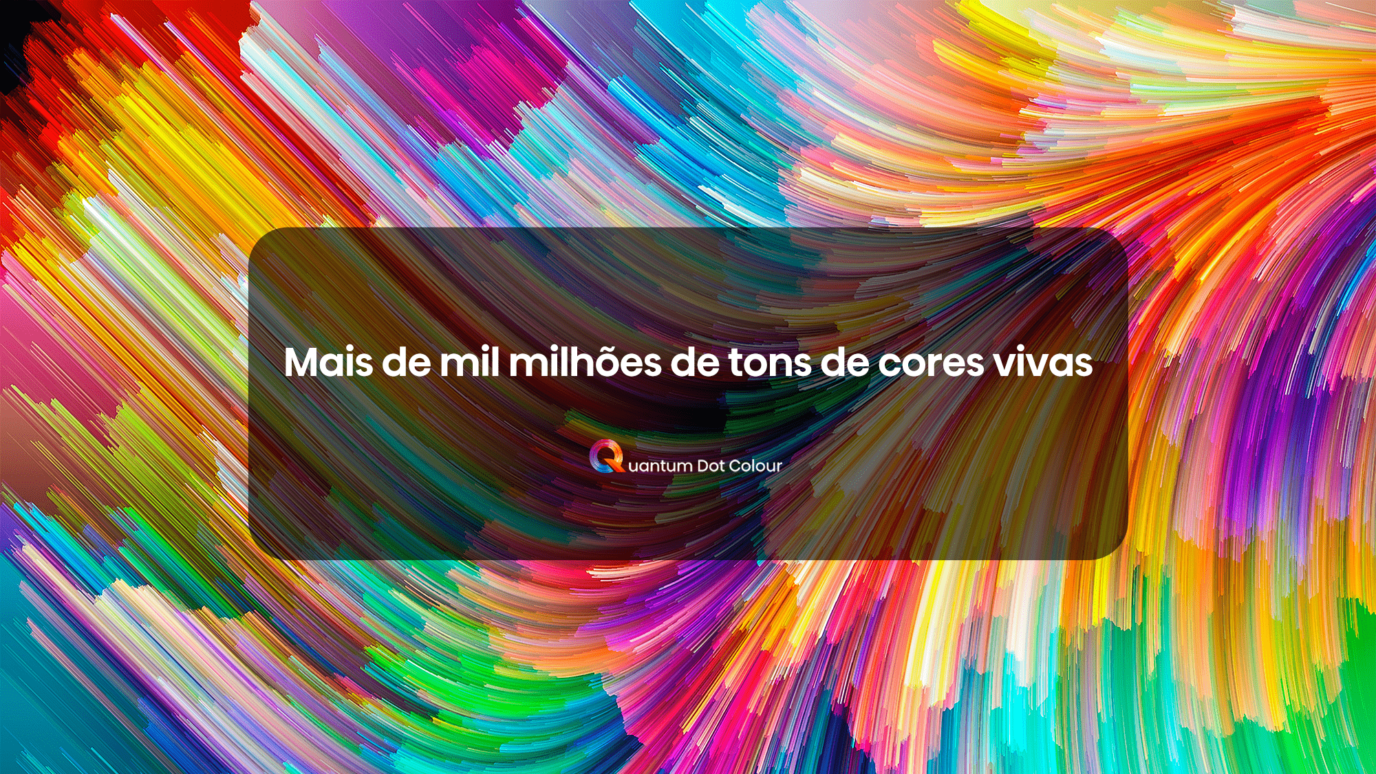 Mais de mil milhões de tons de cores vivas