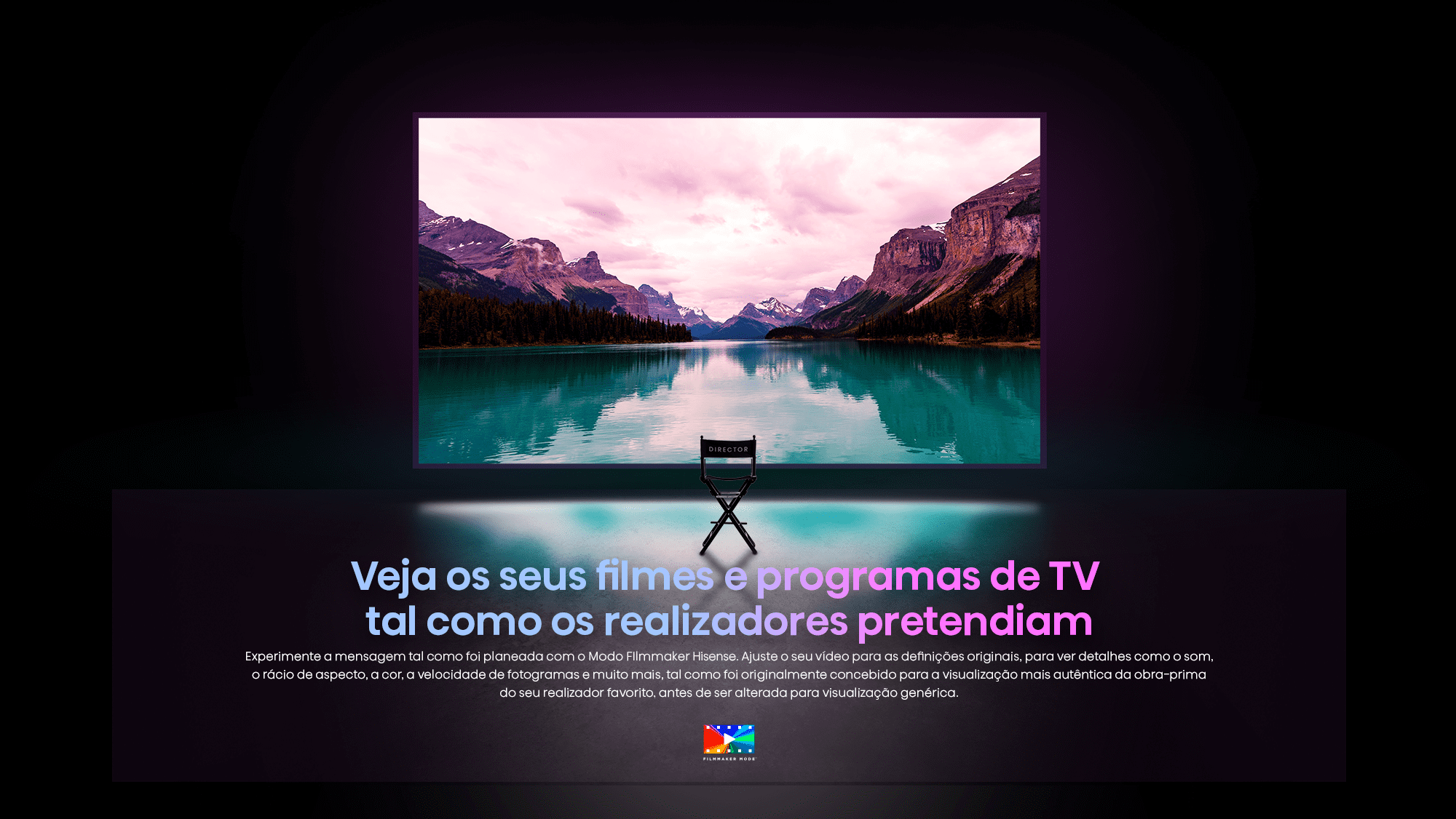 Veja os seus filmes e programas de TV tal como os realizadores pretendiam