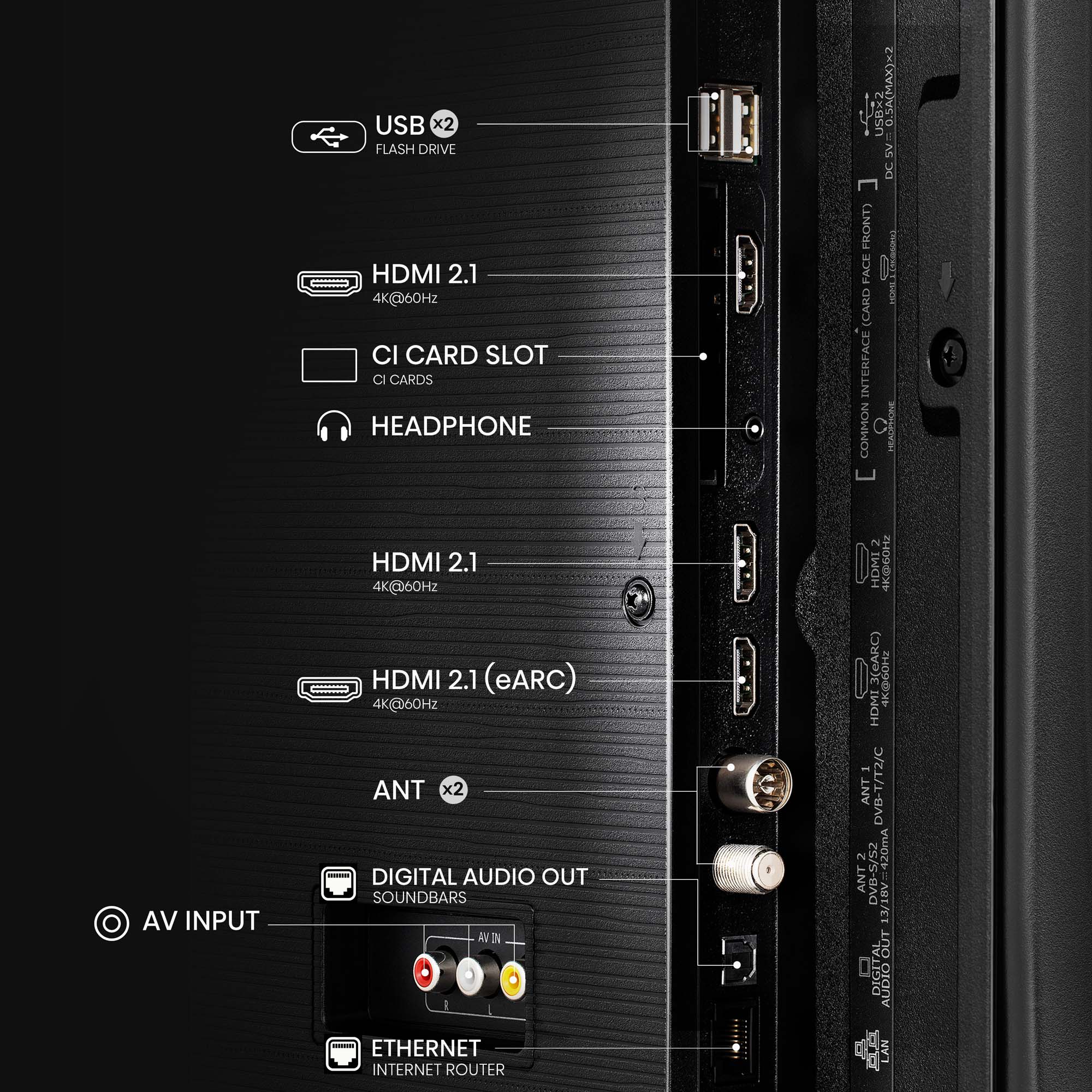 Hisense - 4K TV 50A6N, VIDAA Smart TV, Dolby Vision, Alexa integrado & VIDAA Voice