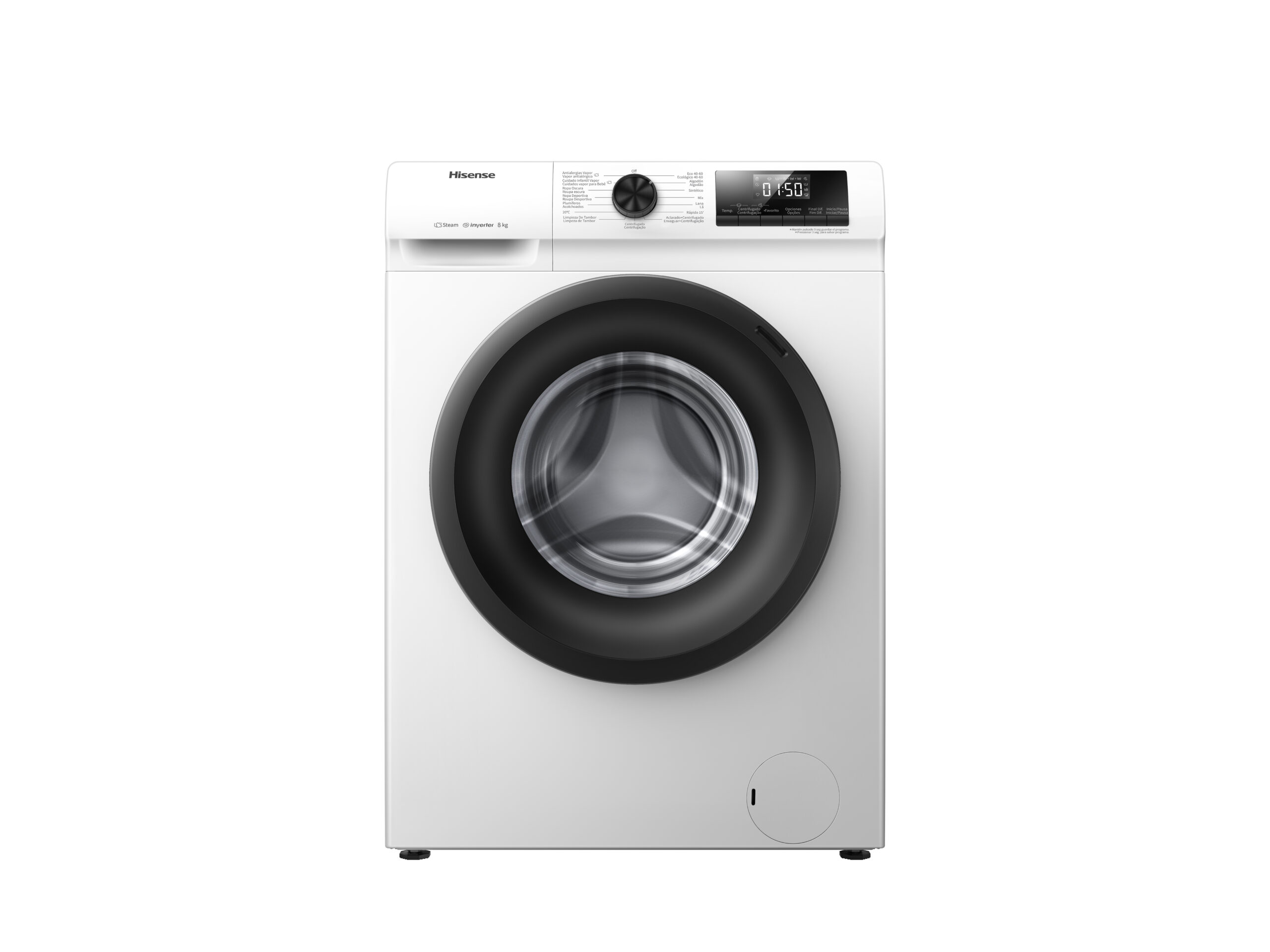 Hisense - Máquina de lavar roupa WFQP8014EVM