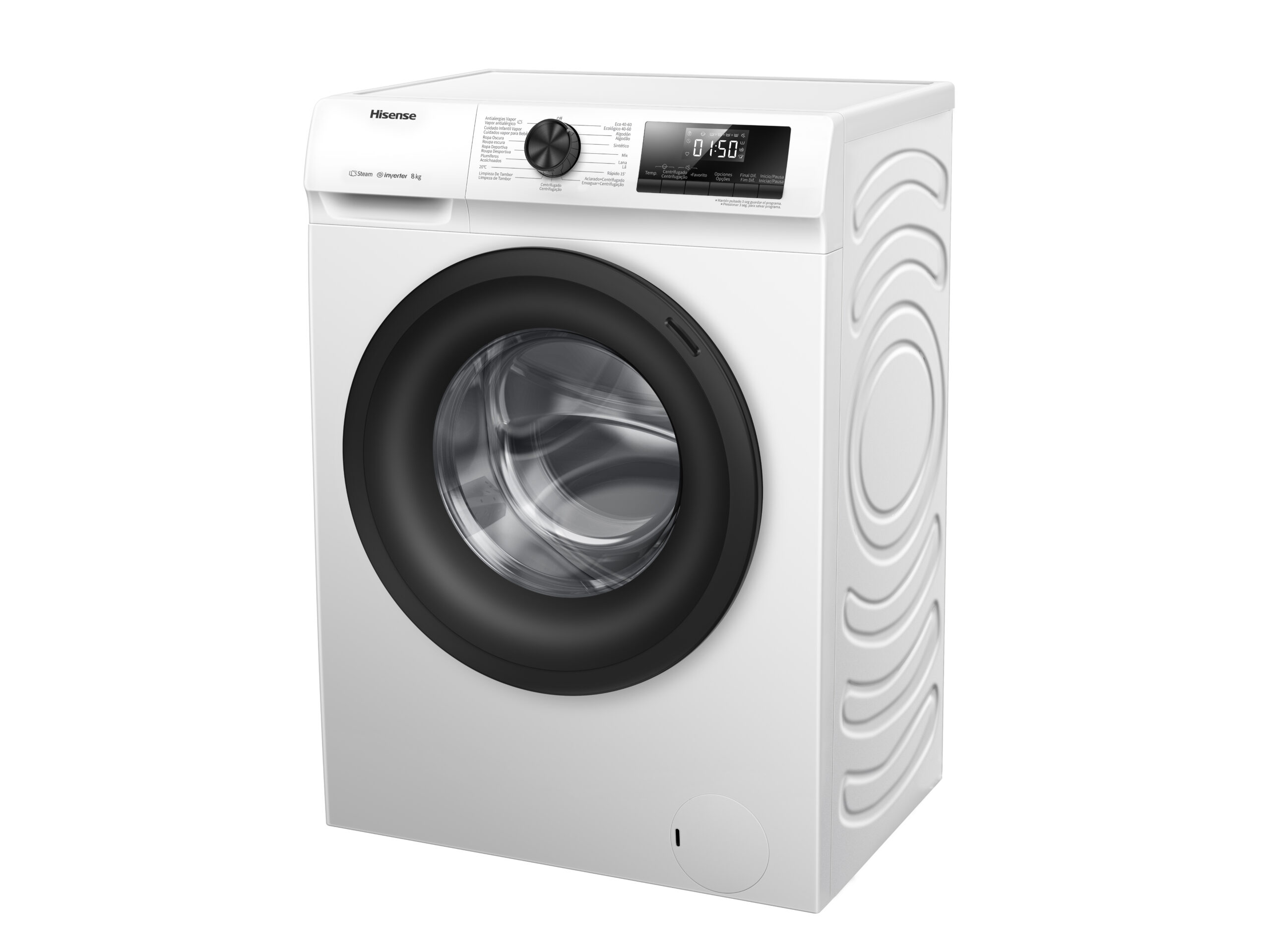 Hisense - Máquina de lavar roupa WFQP8014EVM