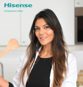 Hisense e nutricionista Sofia Tomás