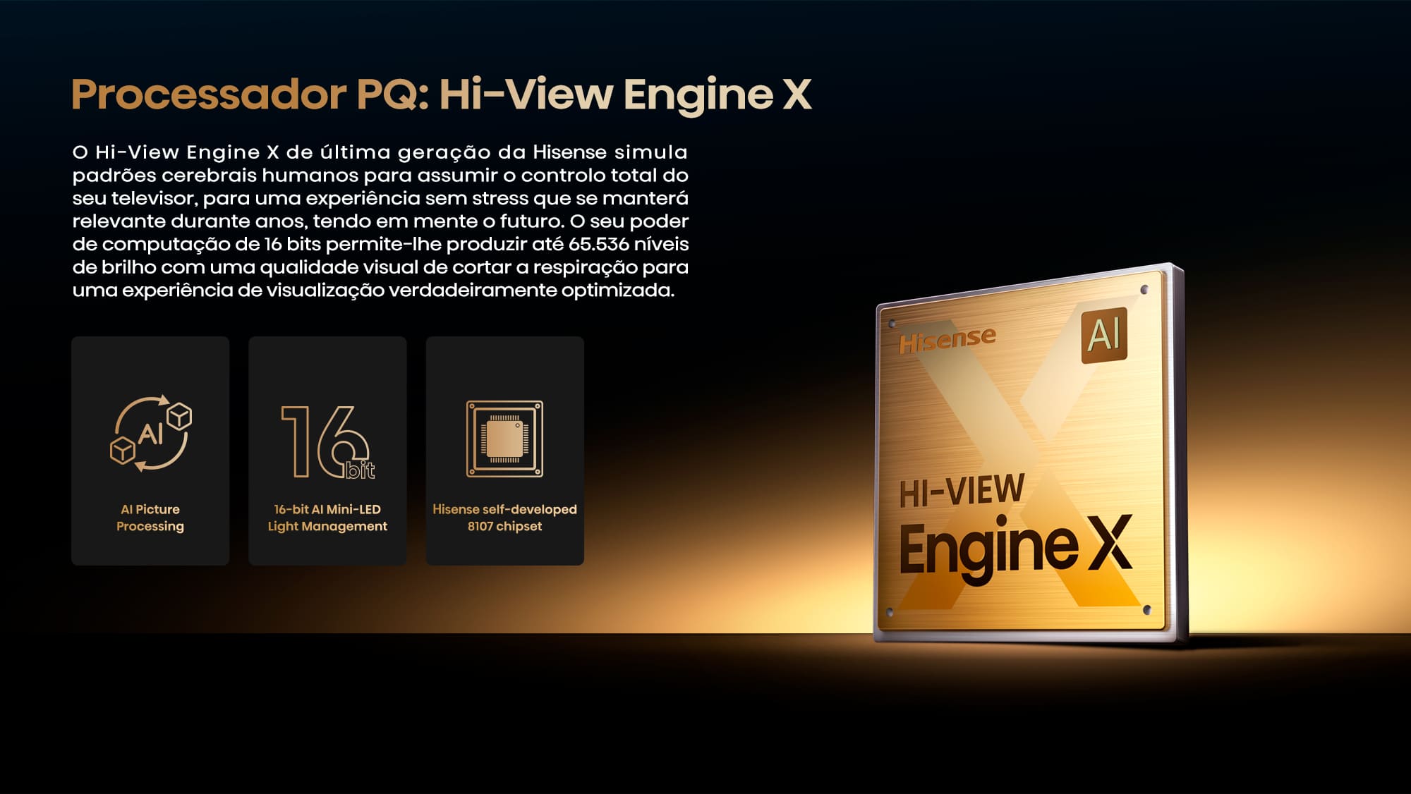Processador PQ: Hi-View Engine X