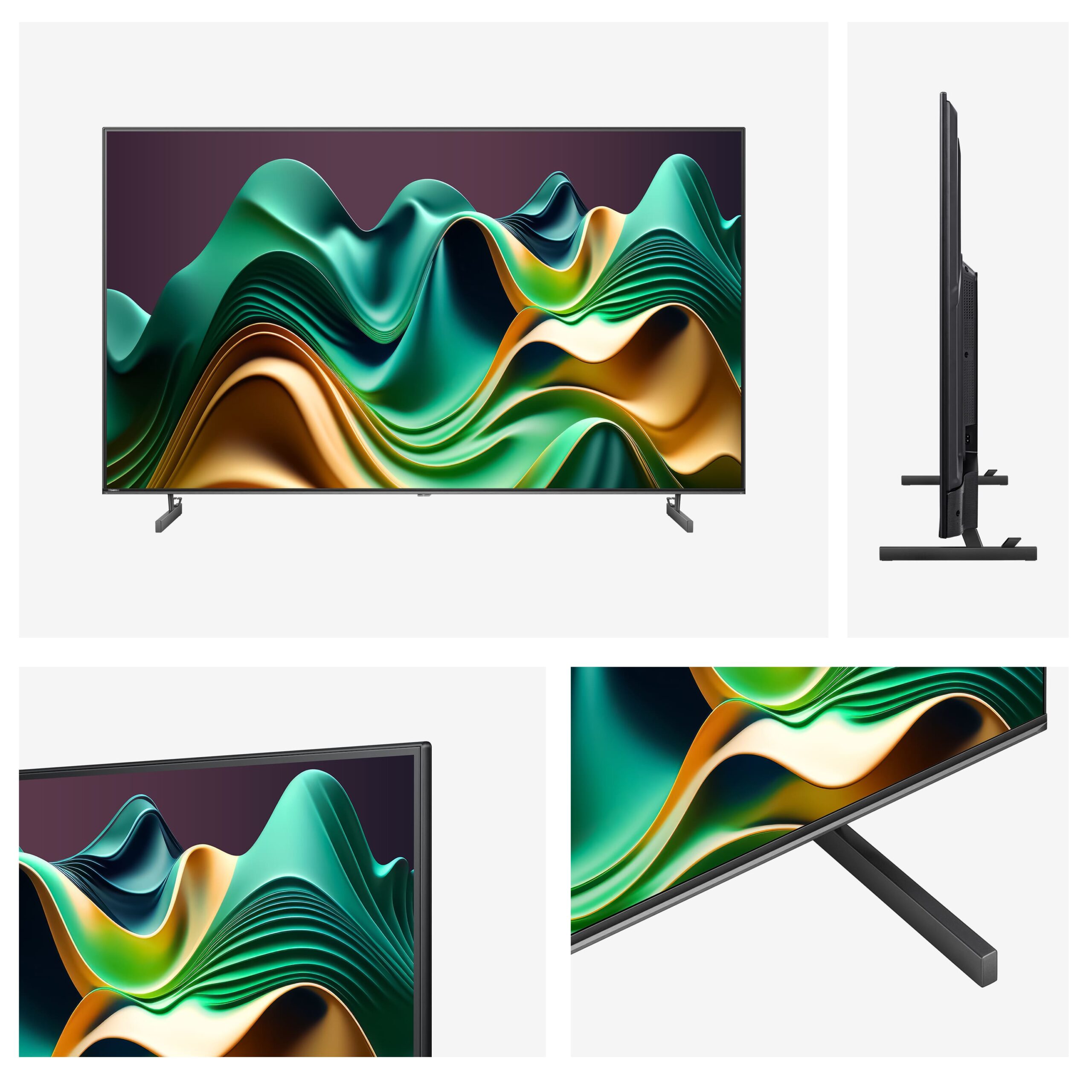 Hisense - Mini-LED TV 65U6NQ, Quantum Dot Colour, Full Array Local Dimming, Dolby Vision & Dolby Atmos