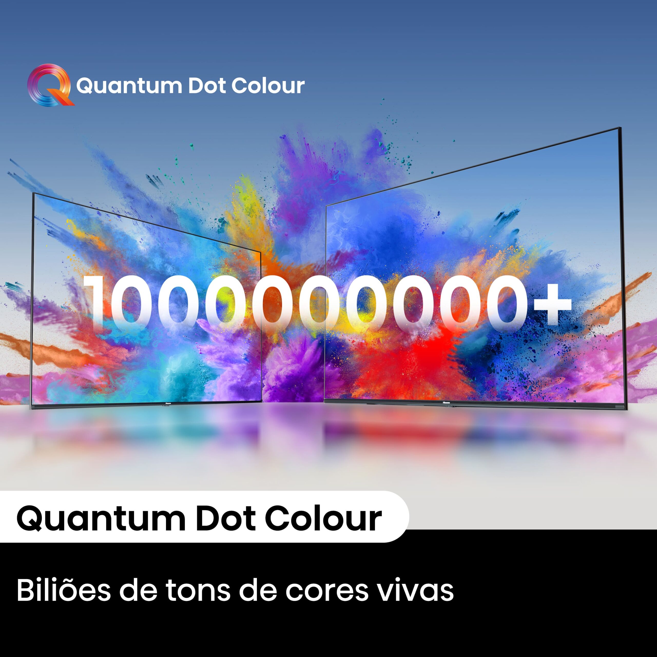 Hisense - QLED TV 55A7NQ Smart TV, Quantum Dot Colour, Dolby Vision & Atmos, Alexa Built in & VIDAA Voice