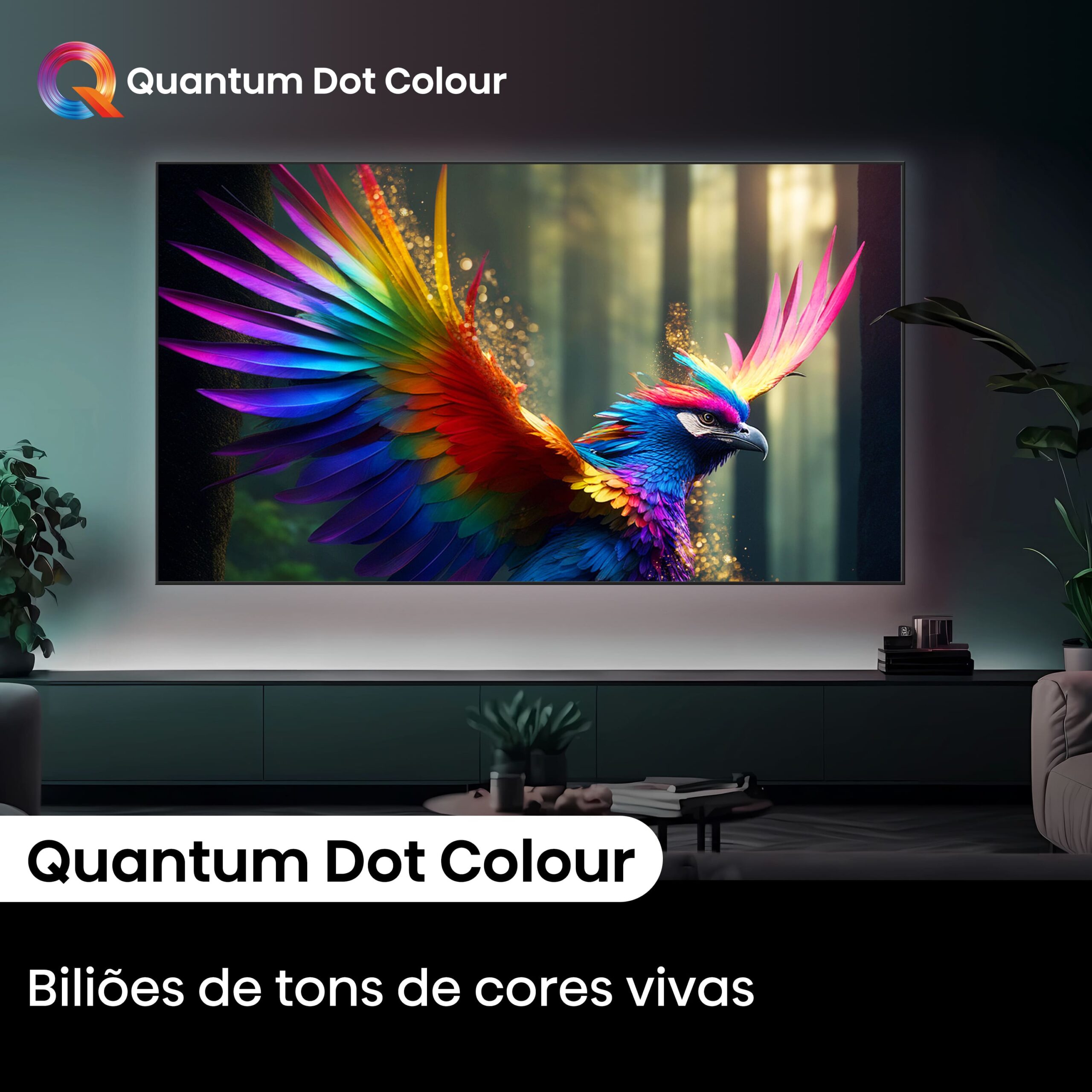 Hisense - Mini-LED TV 65U6NQ, Quantum Dot Colour, Full Array Local Dimming, Dolby Vision & Dolby Atmos