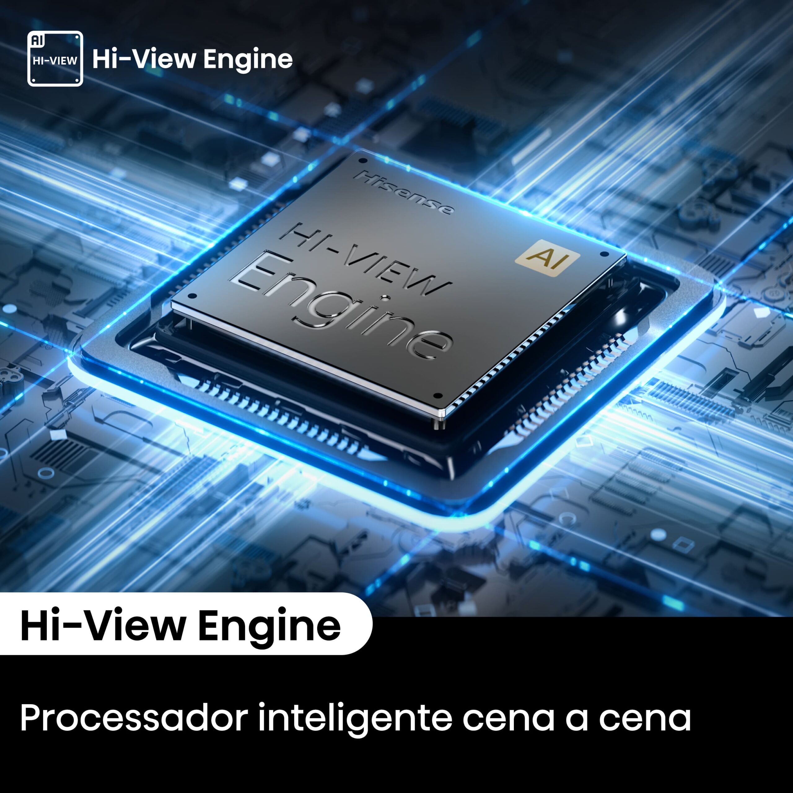 Hisense - Mini-LED TV 65U7NQ, Quantum Dot Colour, Modo Jogo de 144Hz, Full Array Local Dimming