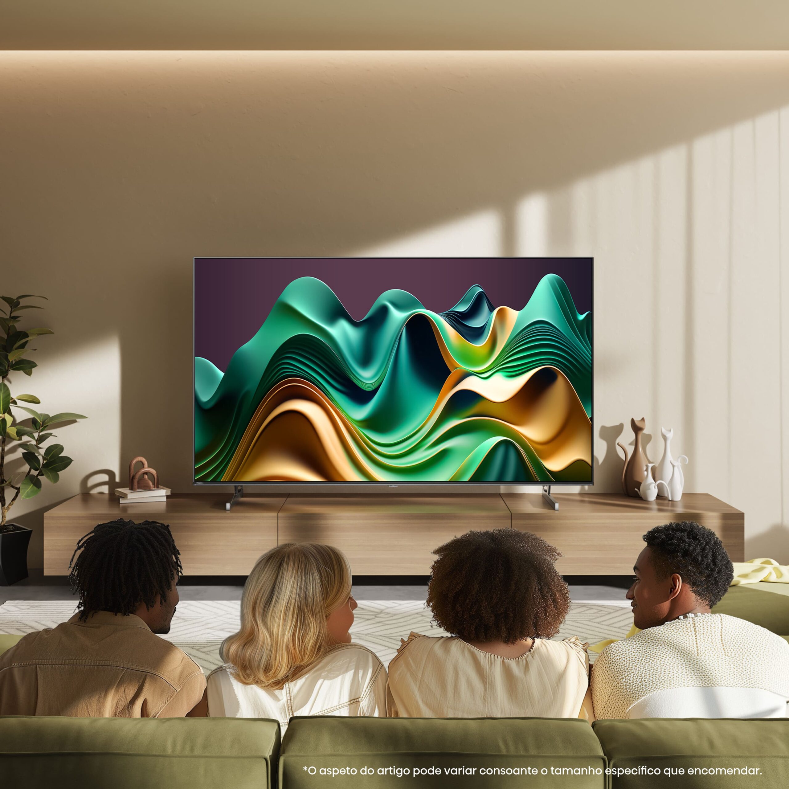 Hisense - Mini-LED TV 55U6NQ, Quantum Dot Colour, Full Array Local Dimming, Dolby Vision & Dolby Atmos