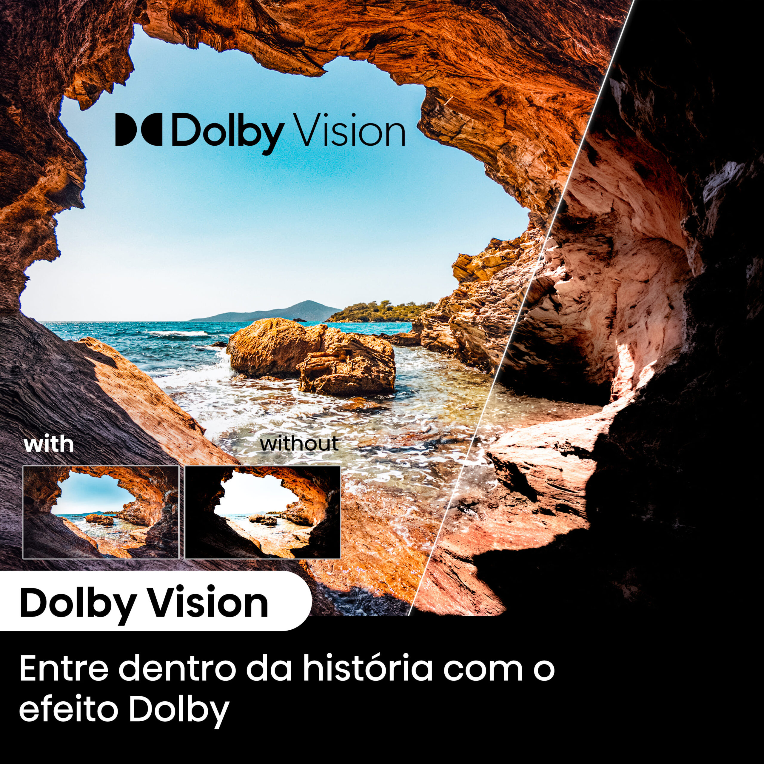 Hisense - 4K TV 43A6N, VIDAA Smart TV, Dolby Vision, Alexa integrado & VIDAA Voice
