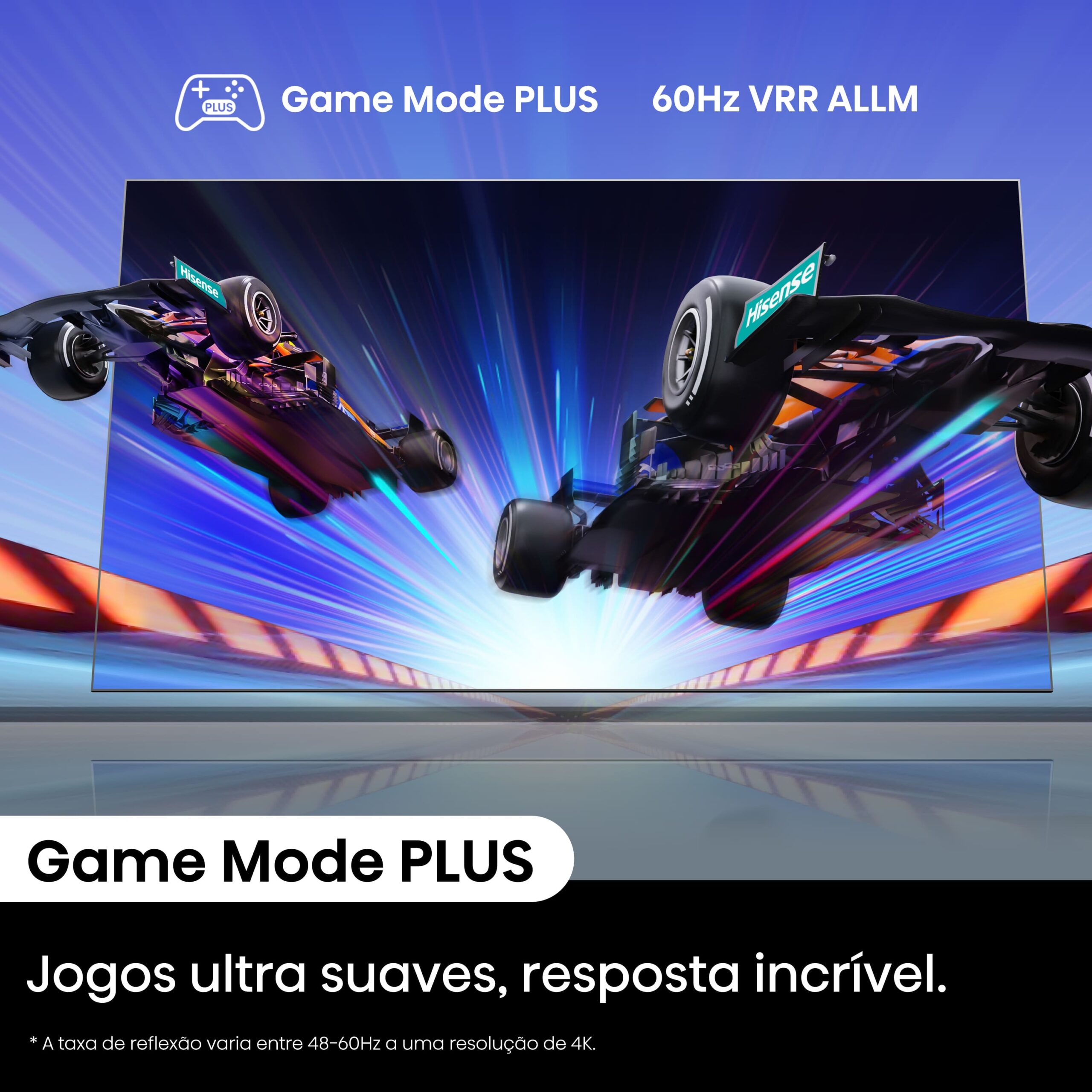 Hisense - 4K TV 43A6N, VIDAA Smart TV, Dolby Vision, Alexa integrado & VIDAA Voice