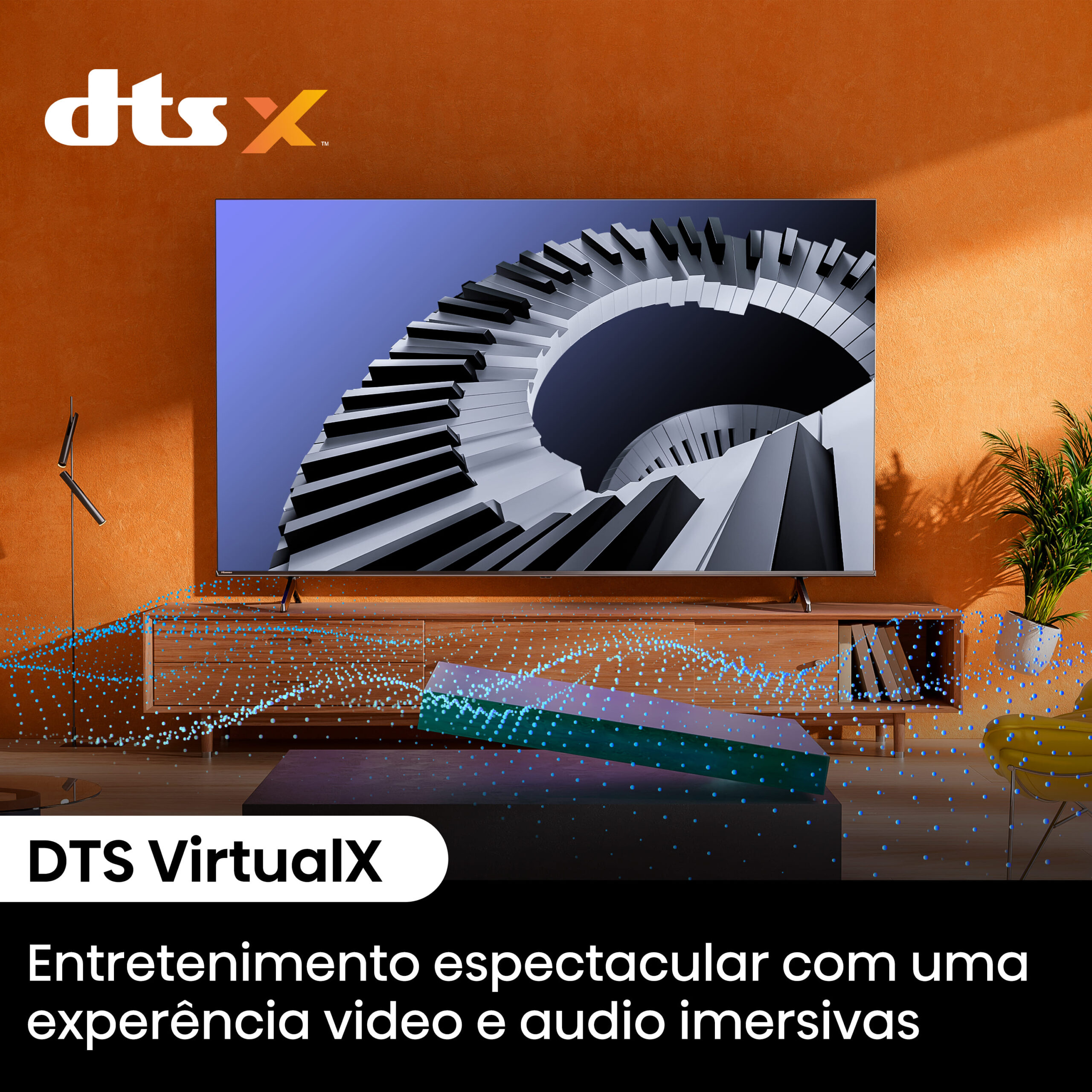 Hisense - 4K TV 43A6N, VIDAA Smart TV, Dolby Vision, Alexa integrado & VIDAA Voice