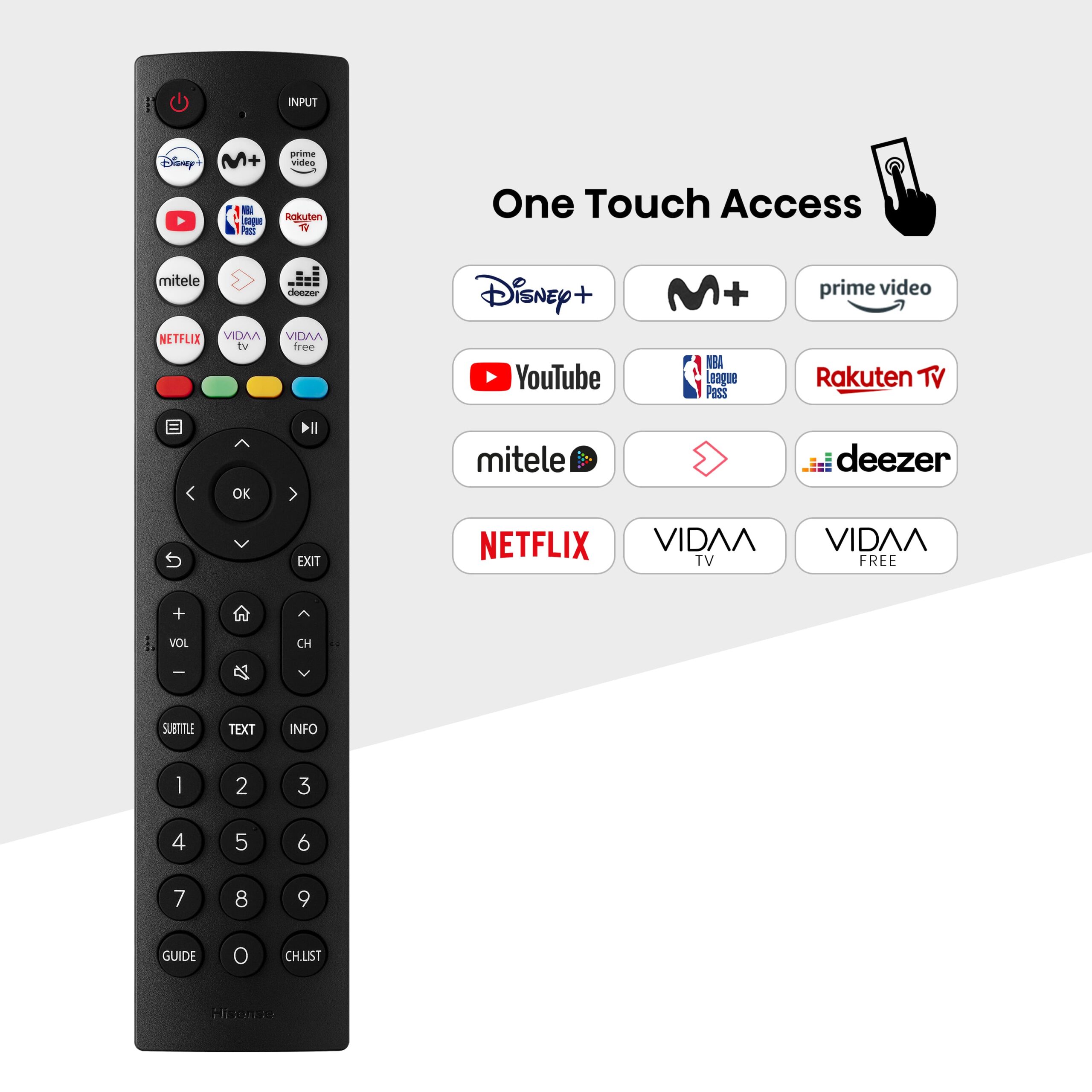 Hisense - Smart TV HD 32A4N 32 polegadas, TV com Modo Jogo, DVB-T2