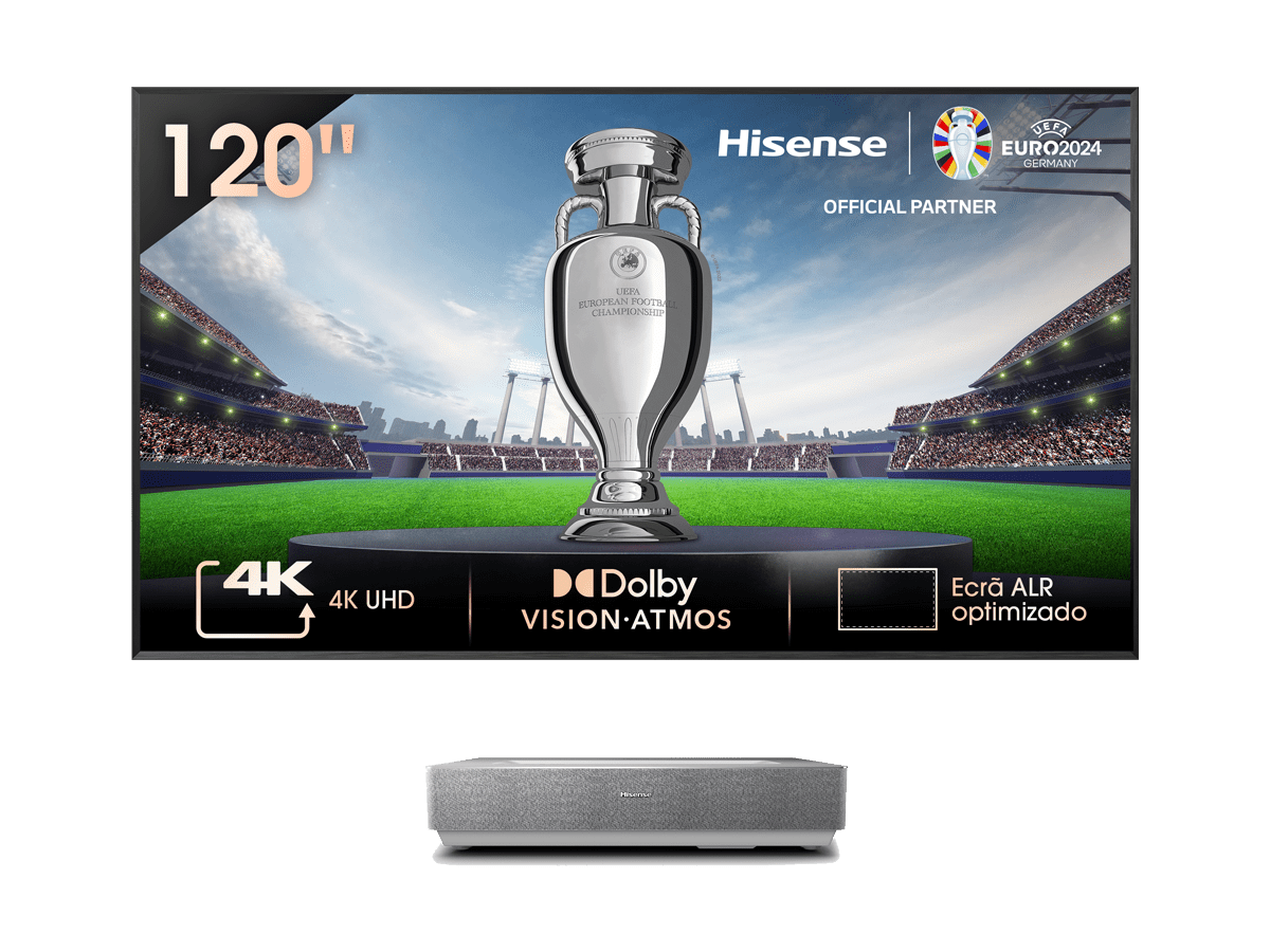 Hisense - Láser TV 120L5HA 120″, 4K UHD Smart TV, 