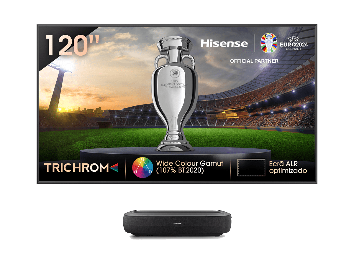 Hisense - Laser TV 120L9HA 120″, 4K UHD Smart TV, 