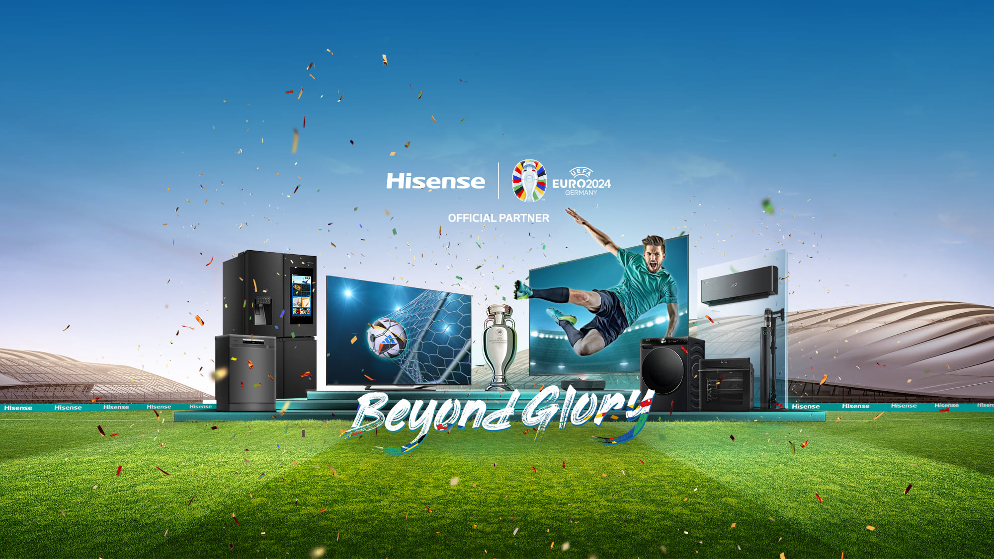 Hisense es partner oficial de la UEFA EURO 2024™
