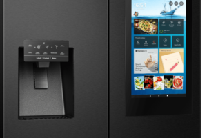 Novo frigorífico Cross Door RQ760N4IFE com ecrã inteligente 4