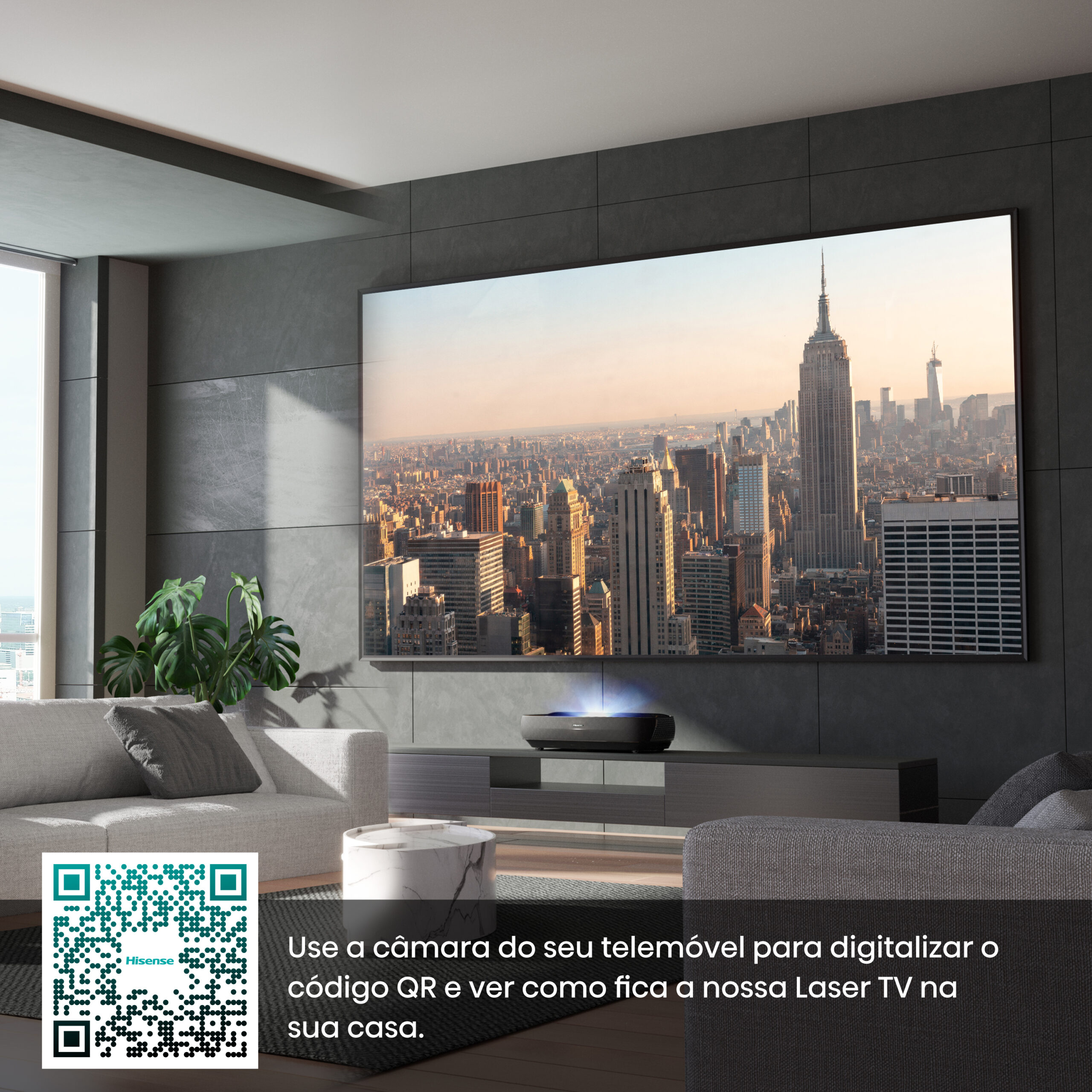 Hisense - Laser TV 120L9HA 120″