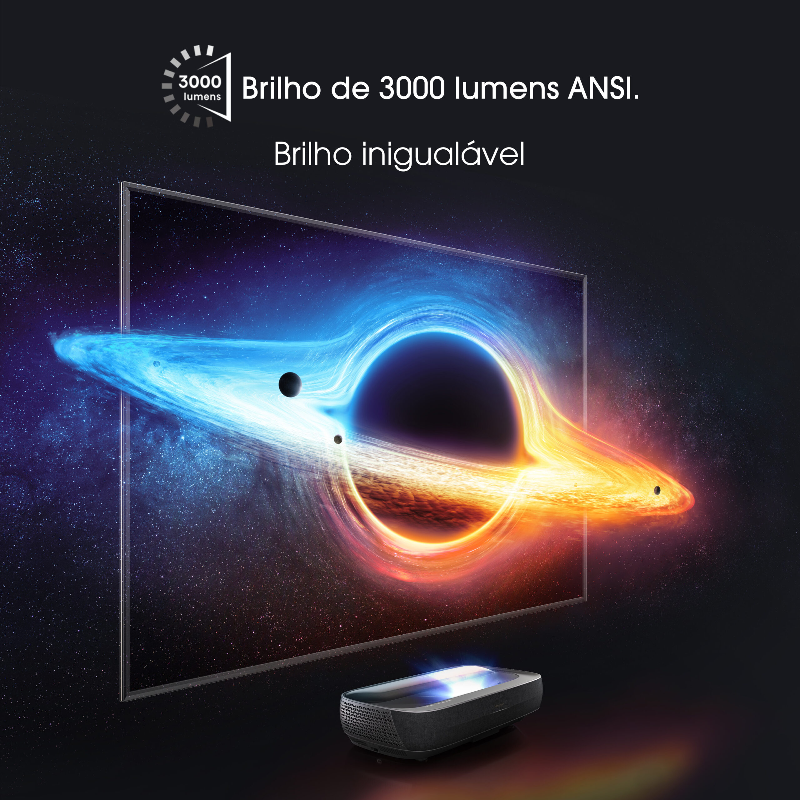 Hisense - Laser TV 120L9HA 120″