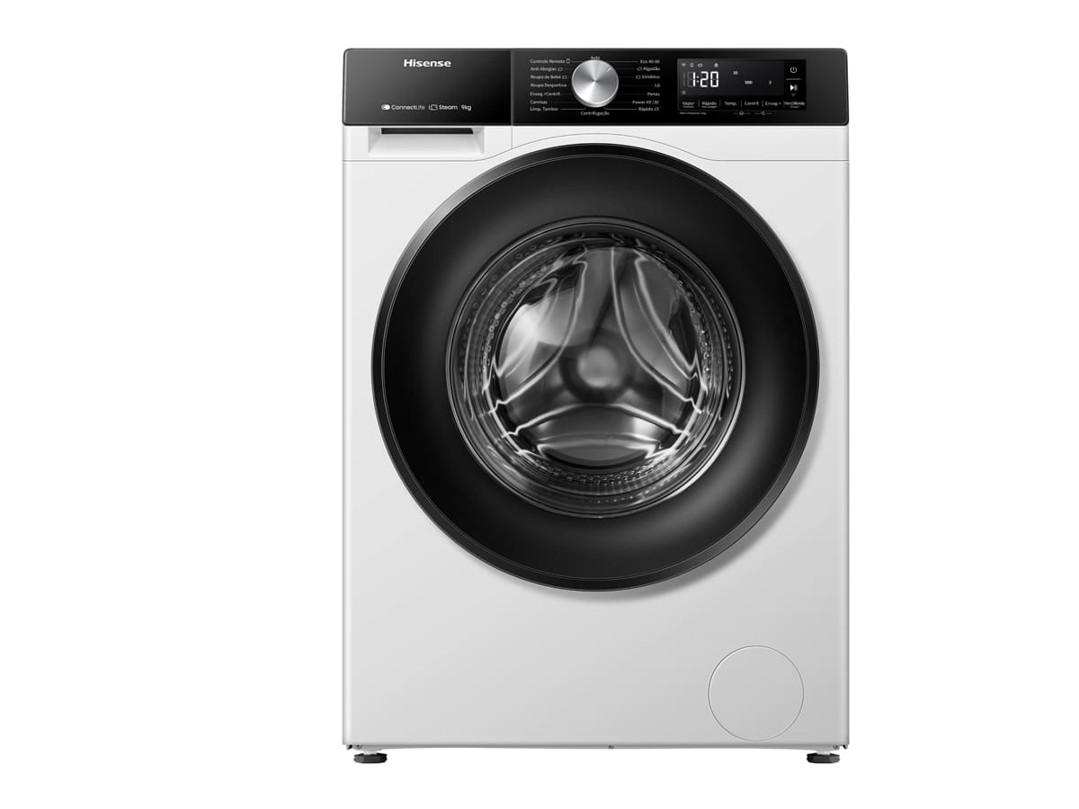 Hisense - WF3S9043BW3 – Máquina de Lavar Roupa Serie 3S, 9Kg, Classe A -30%