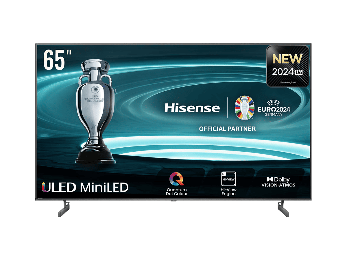 Hisense MiniLED TV 65U6NQ, Quantum Dot Colour, Full Array Local