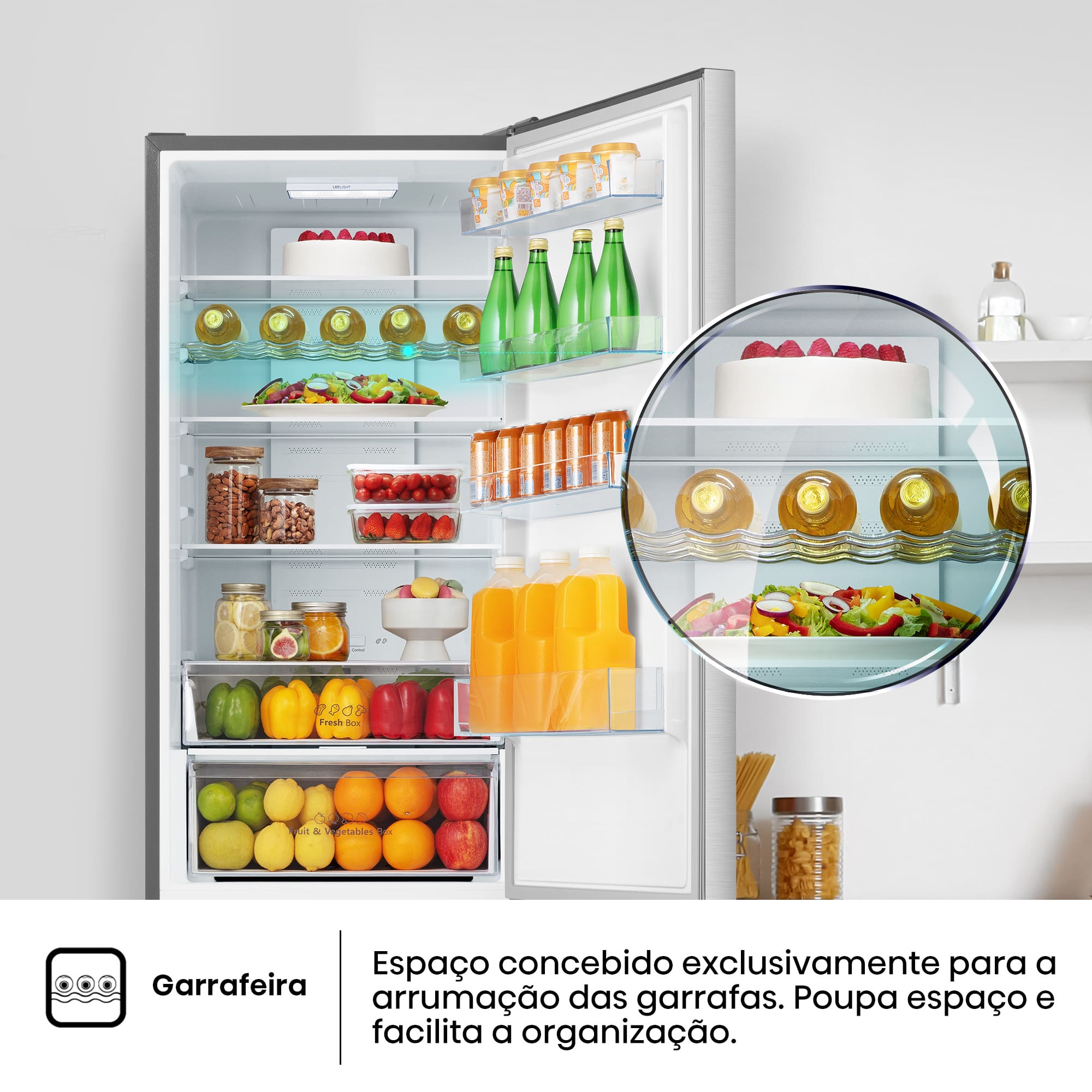 Hisense - RB440N4ACD – Combinado 2 Portas, Classe D, 336L