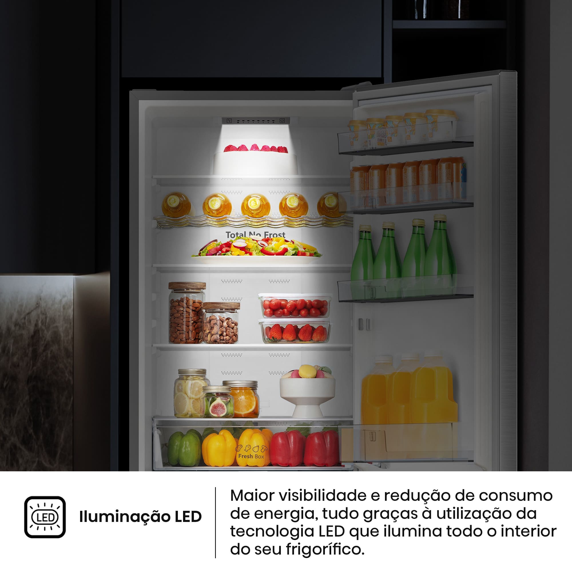 Hisense - RB440N4ACC – Combinado 2 Portas, Classe C, 336L