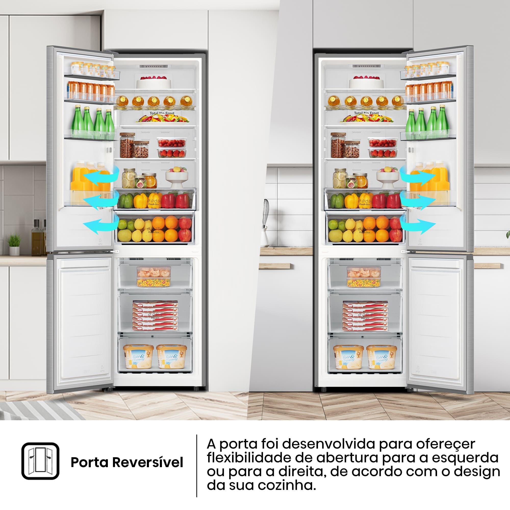 Hisense - RB440N4ACA – Combinado 2 Portas, Classe A, 336L