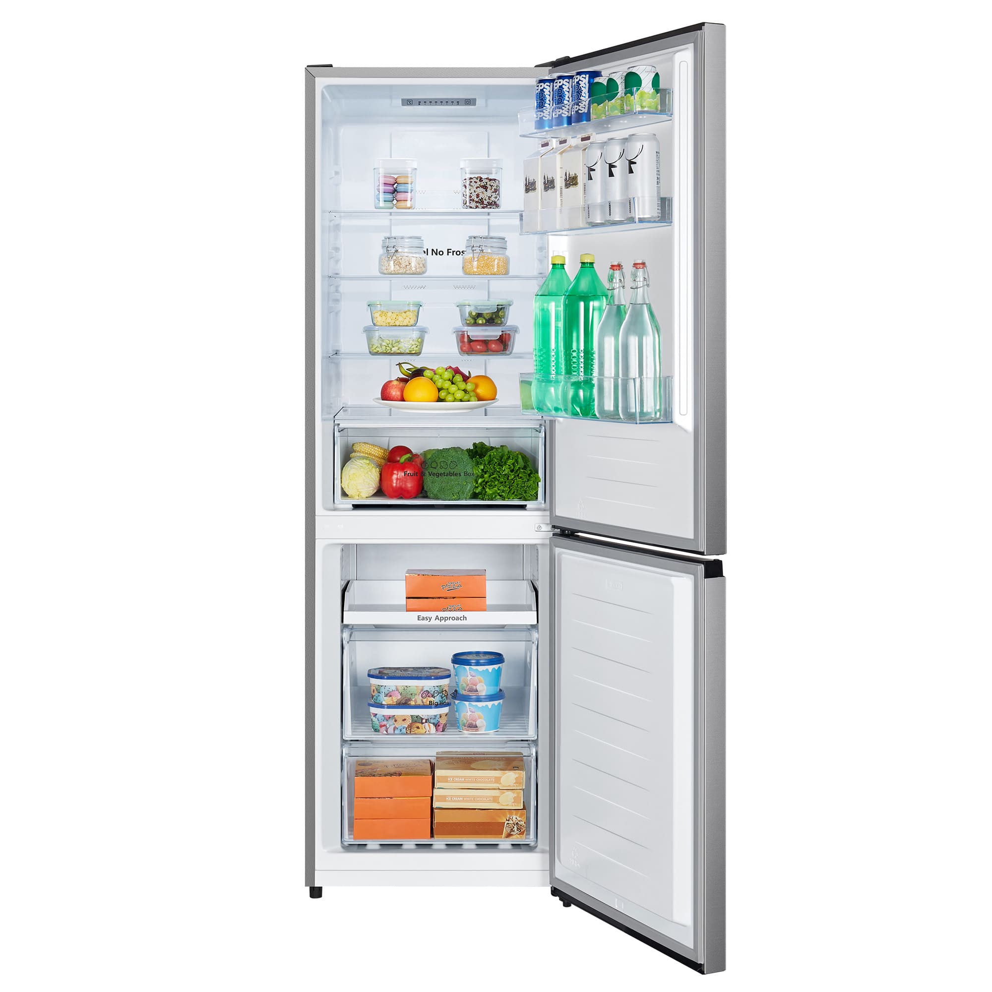 Hisense - RB390N4ACE – Combinado 2 Portas, Classe E, 304L