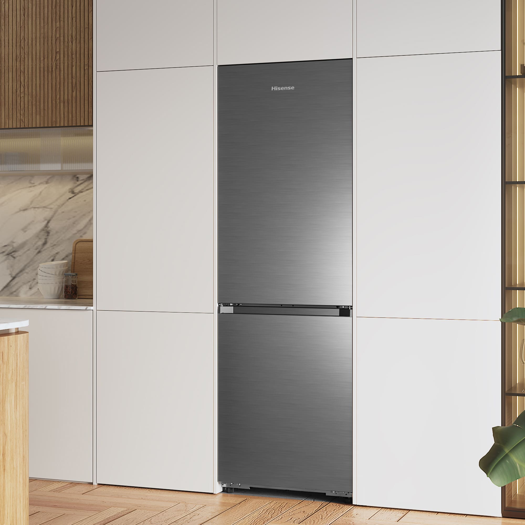 Hisense - RB3K330SAIC – Combinado Kitchen Fit, Classe C, 330L