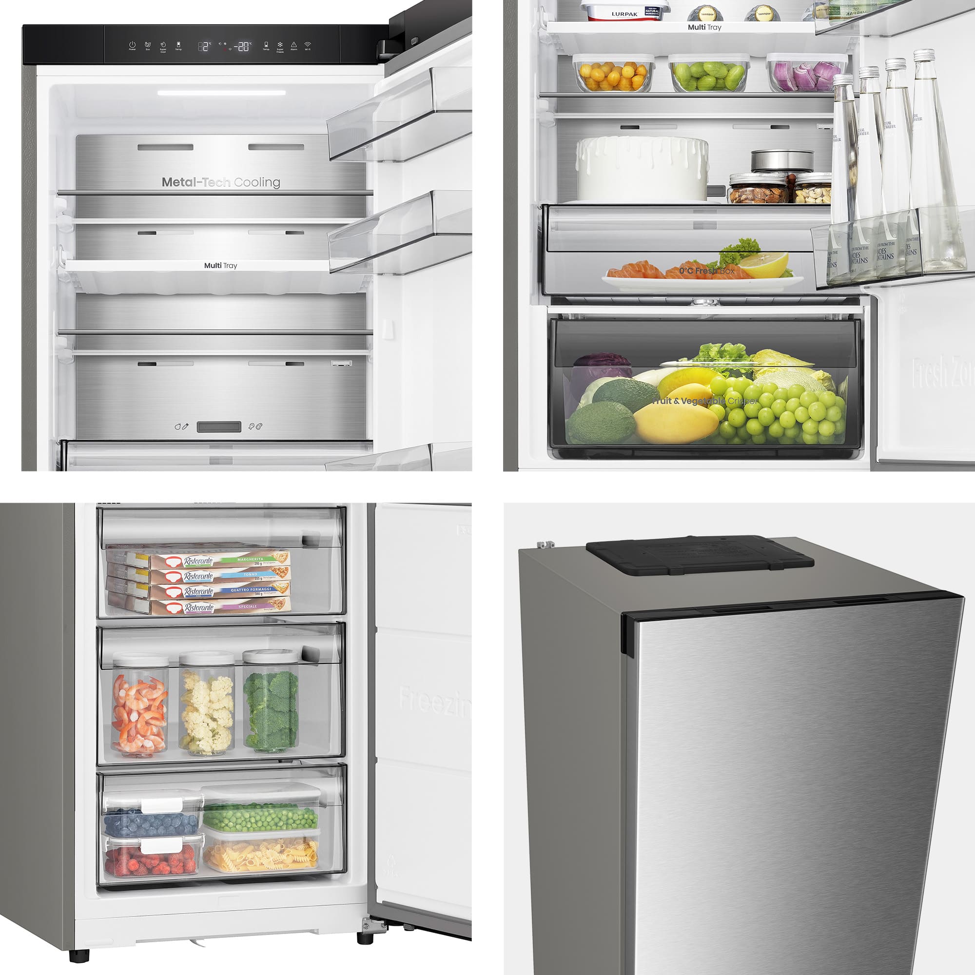 Hisense - RB3K330SAIC – Combinado Kitchen Fit, Classe C, 330L