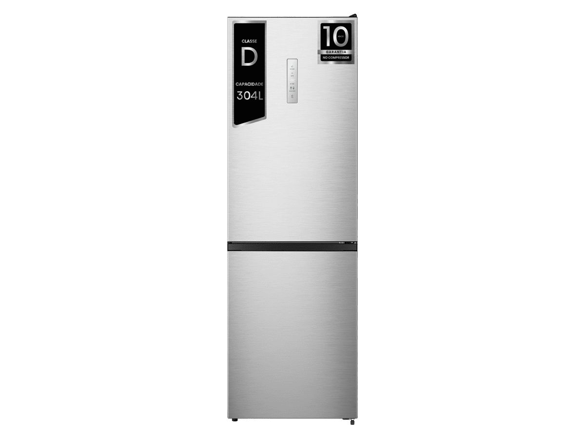 Hisense - RB390N4BCC – Combinado 2 Portas, Classe C, 304L, Total no Frost, Multi-Air Flow, Super Freeze, 