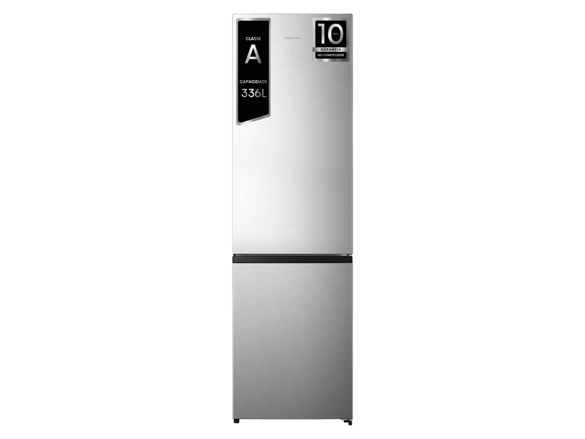 Hisense - RB440N4ACA – Combinado 2 Portas, Classe A, 336L, Total no Frost, Multi-Air Flow, Super Freeze, 