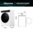 Máquinas de lavar e secar WD5I8043BWF – Máquina de Lavar e Secar Roupa Serie 5i, 8/5 Kg, Classe D/A