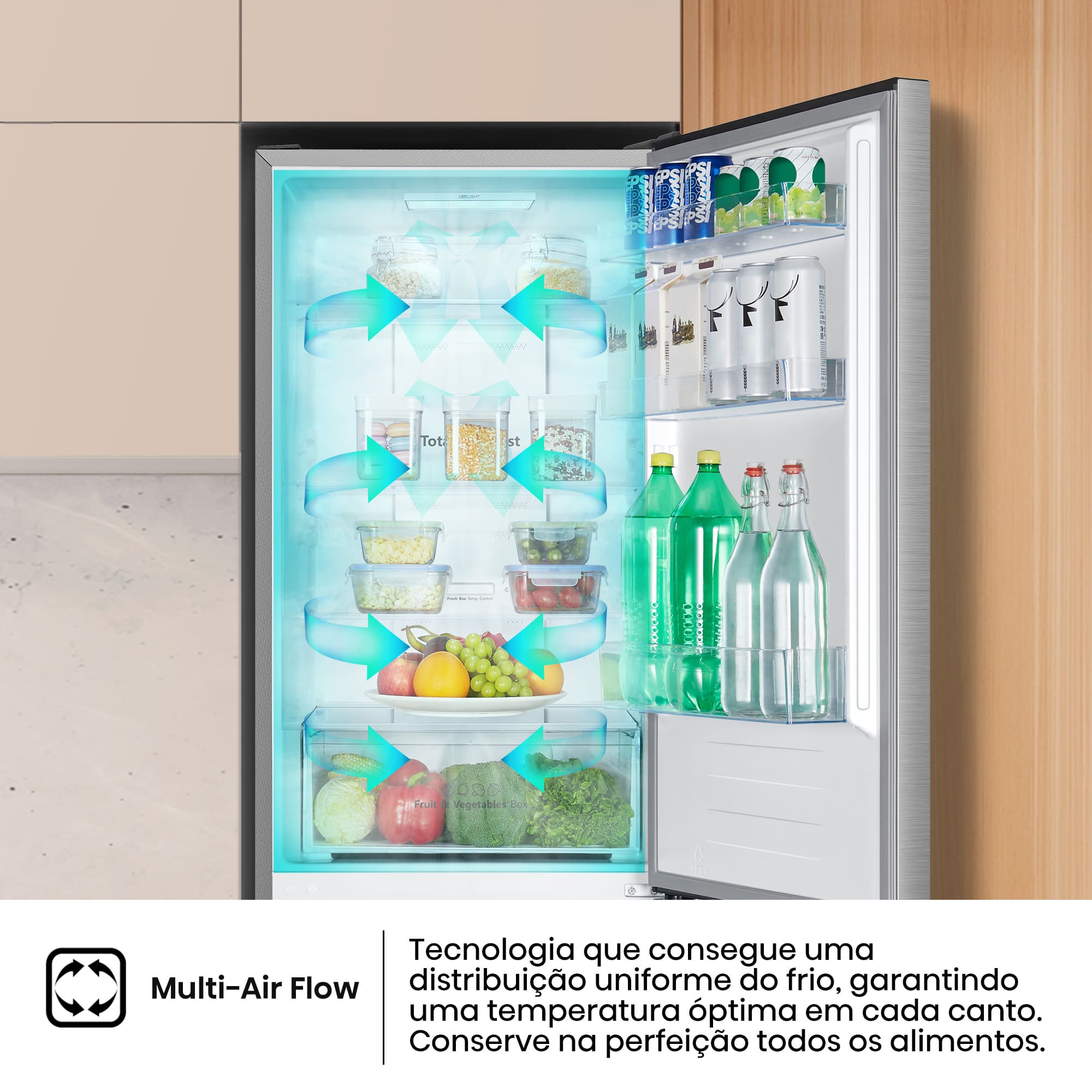 Hisense - RB390N4BCC – Combinado 2 Portas, Classe C, 304L
